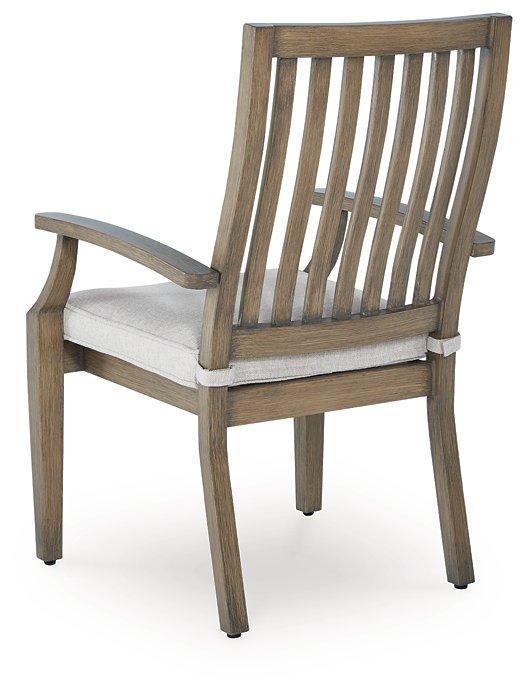 Rainier Ranch Outdoor Arm Chair with Cushion (Set of 2) - Image 6