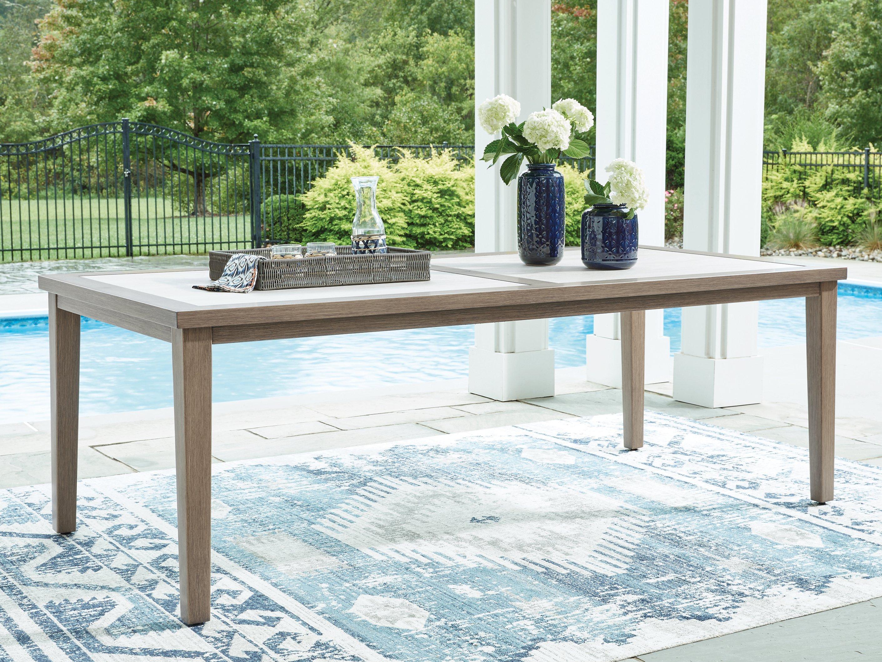 Rainier Ranch Outdoor Dining Table - Image 2