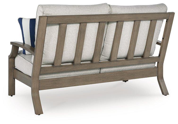 Rainier Ranch Outdoor Loveseat with Cushion - Image 5