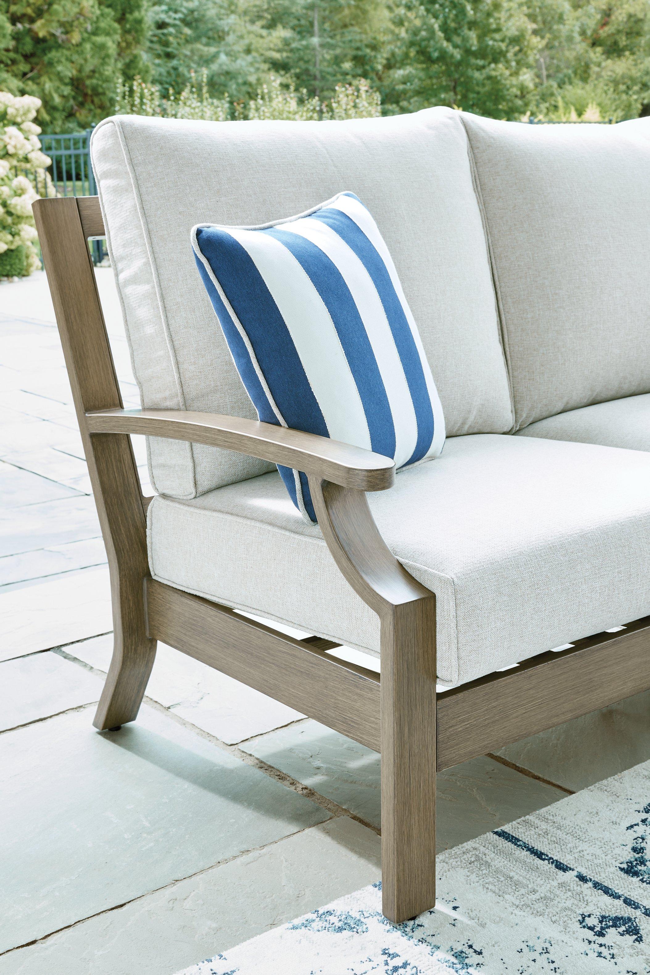 Rainier Ranch Outdoor Loveseat with Cushion - Image 6