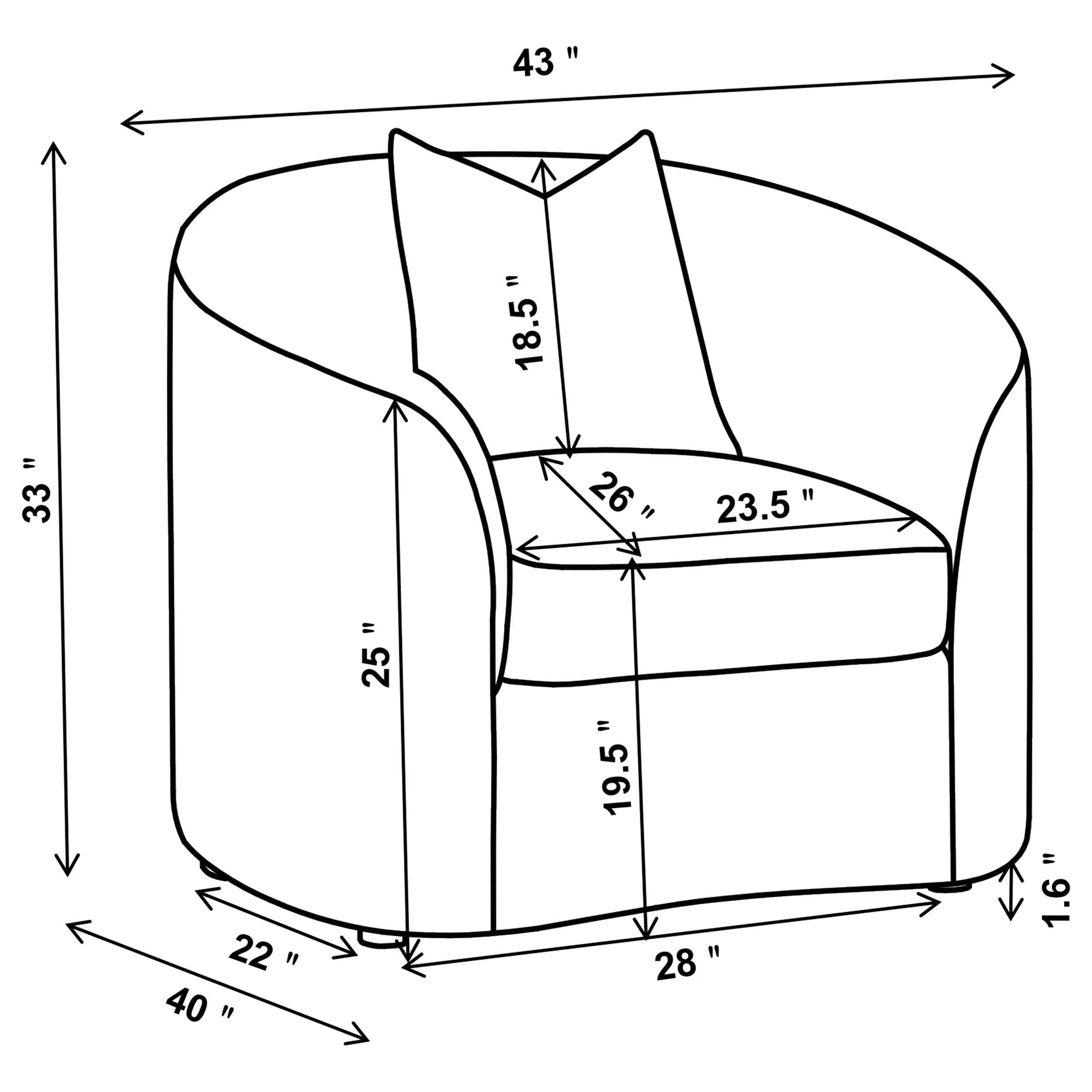 Rainn Accent Chair - Image 12