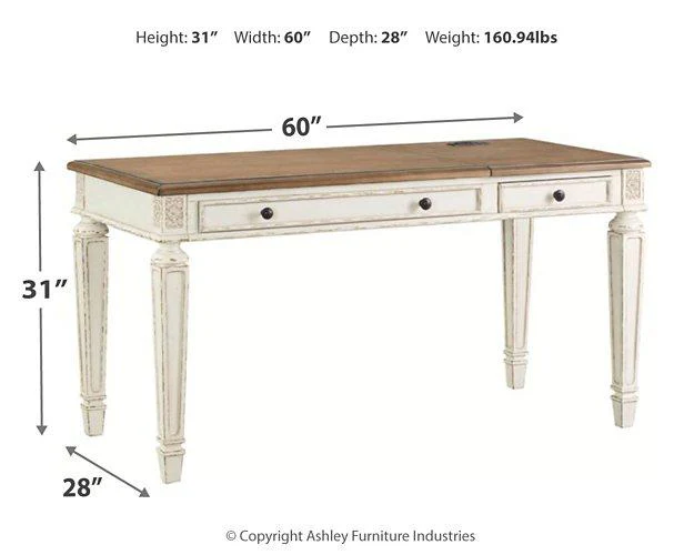 Realyn 2-Piece Home Office Lift Top Desk - Image 16