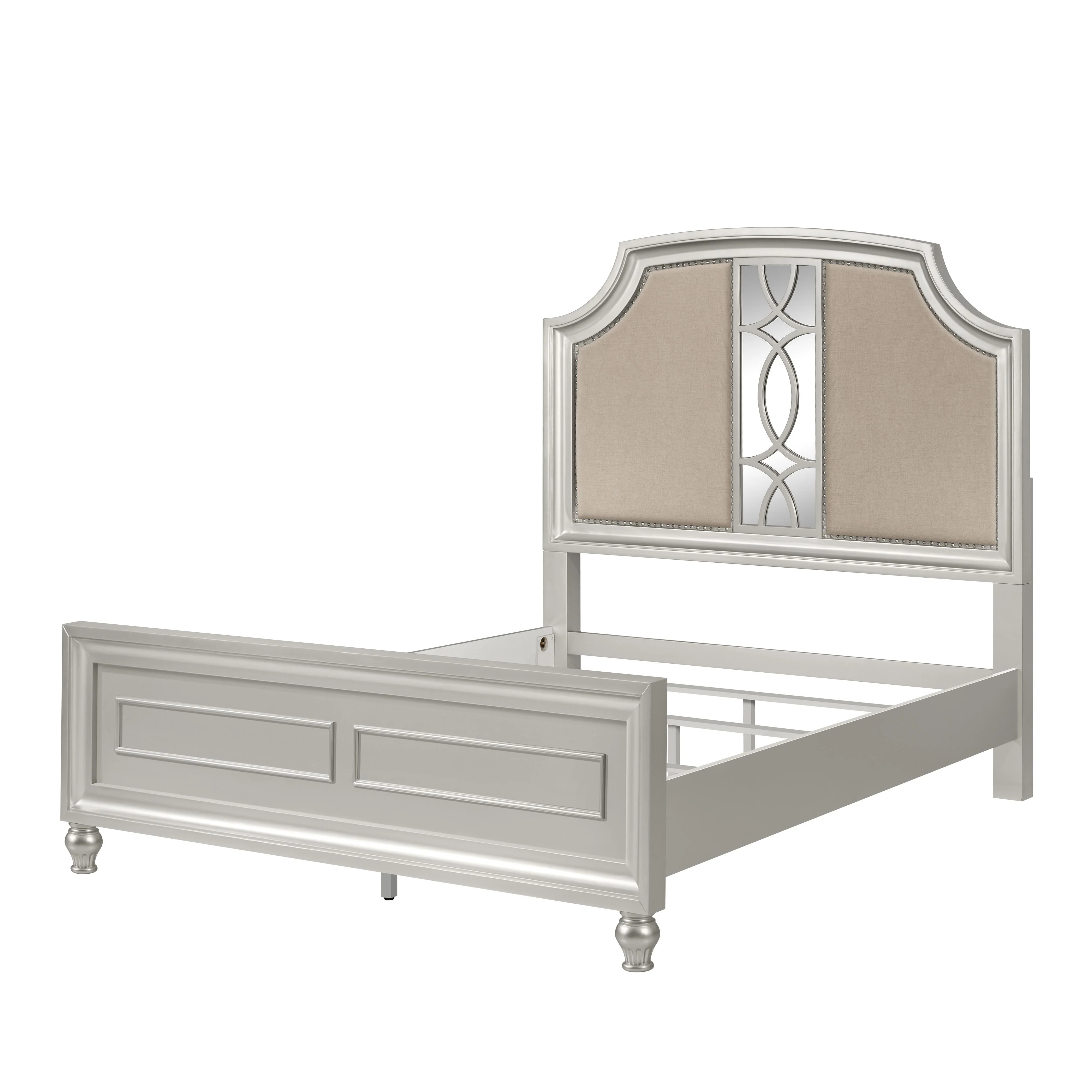 REFLECTIONS Eastern King-California King EK/WK HEADBOARD-SILVER - Image 2