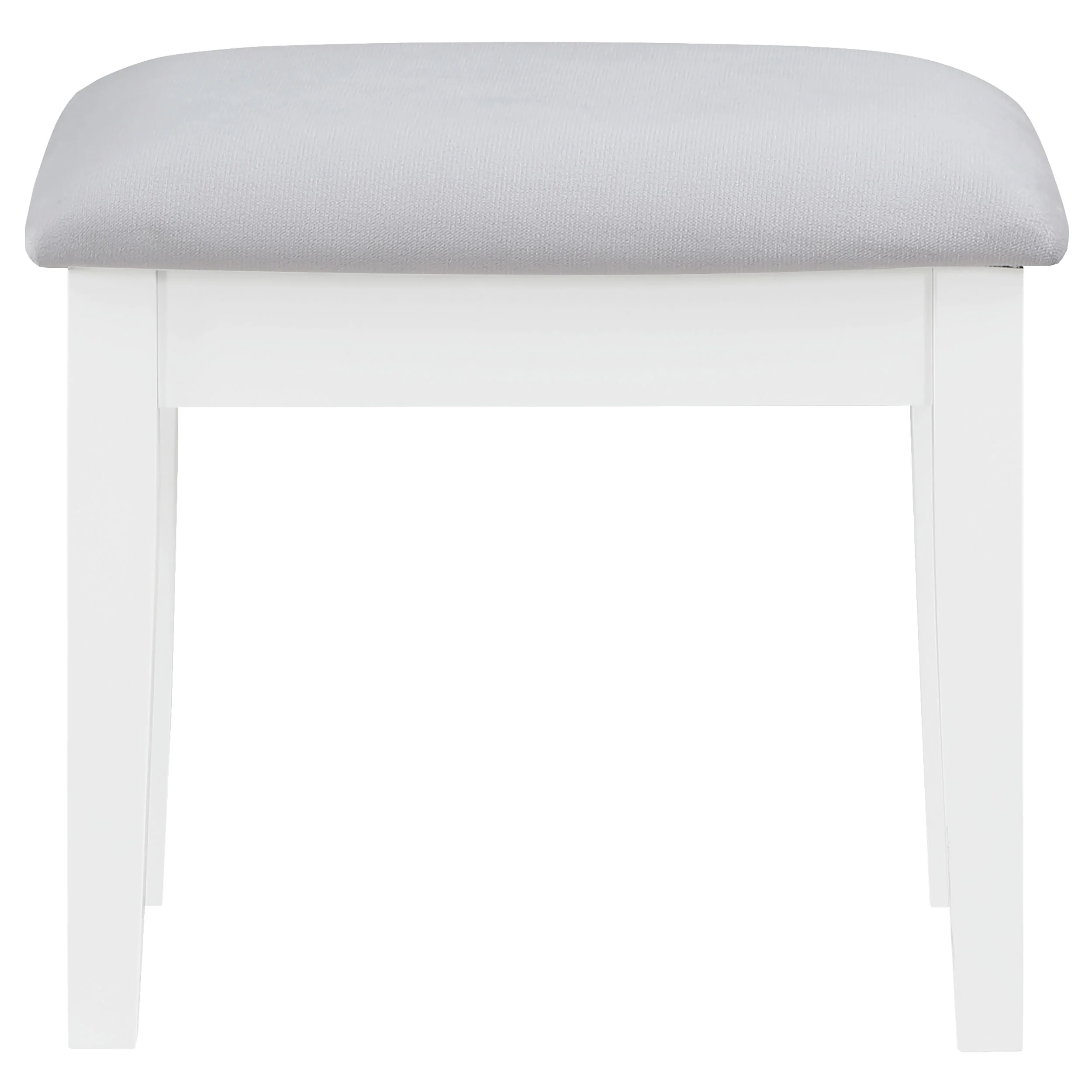 Regina Makeup Vanity Table with LED Mirror and Stool - Image 12