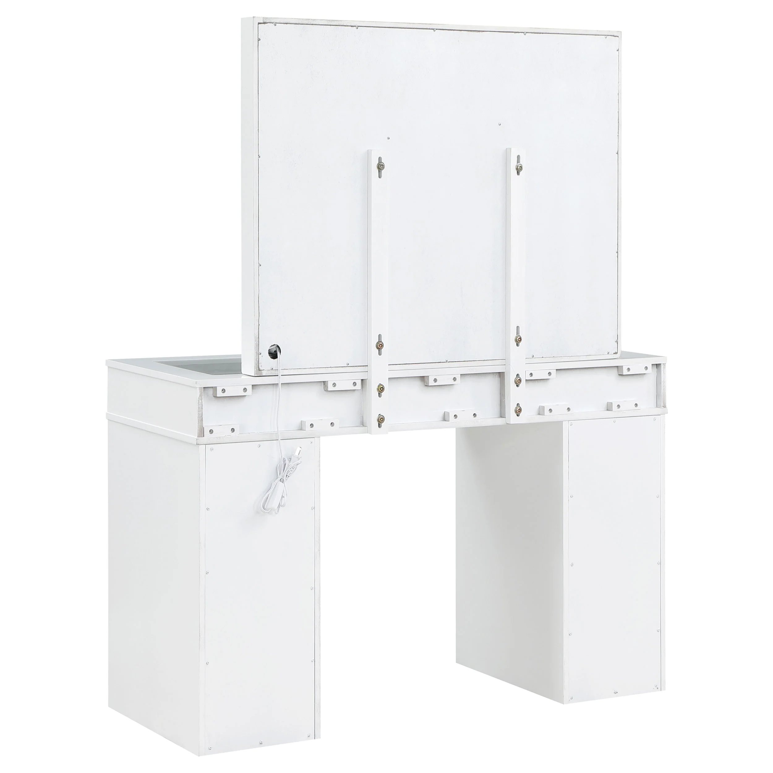 Regina Makeup Vanity Table with LED Mirror and Stool - Image 7