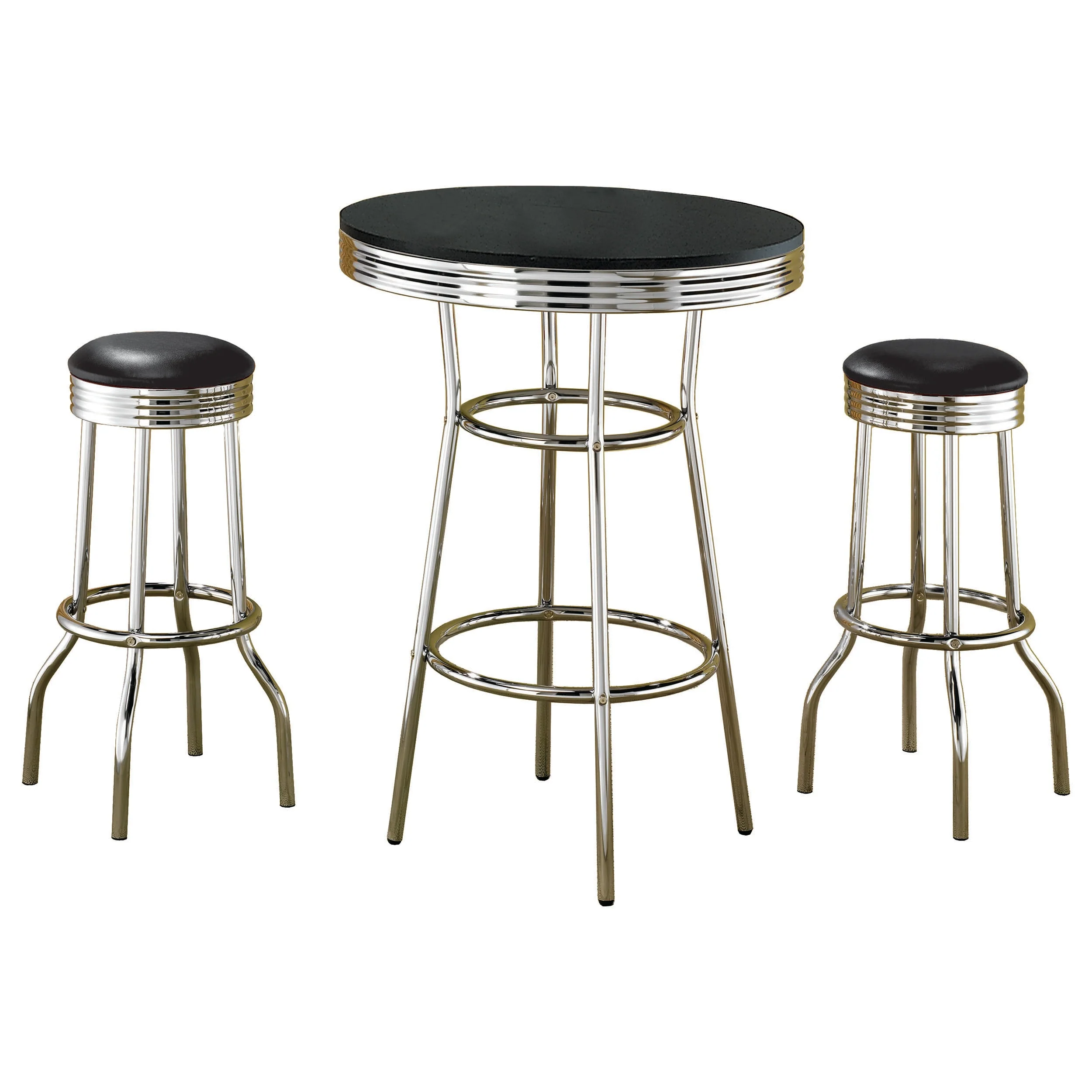 Retro Bar Table Set - Image 9