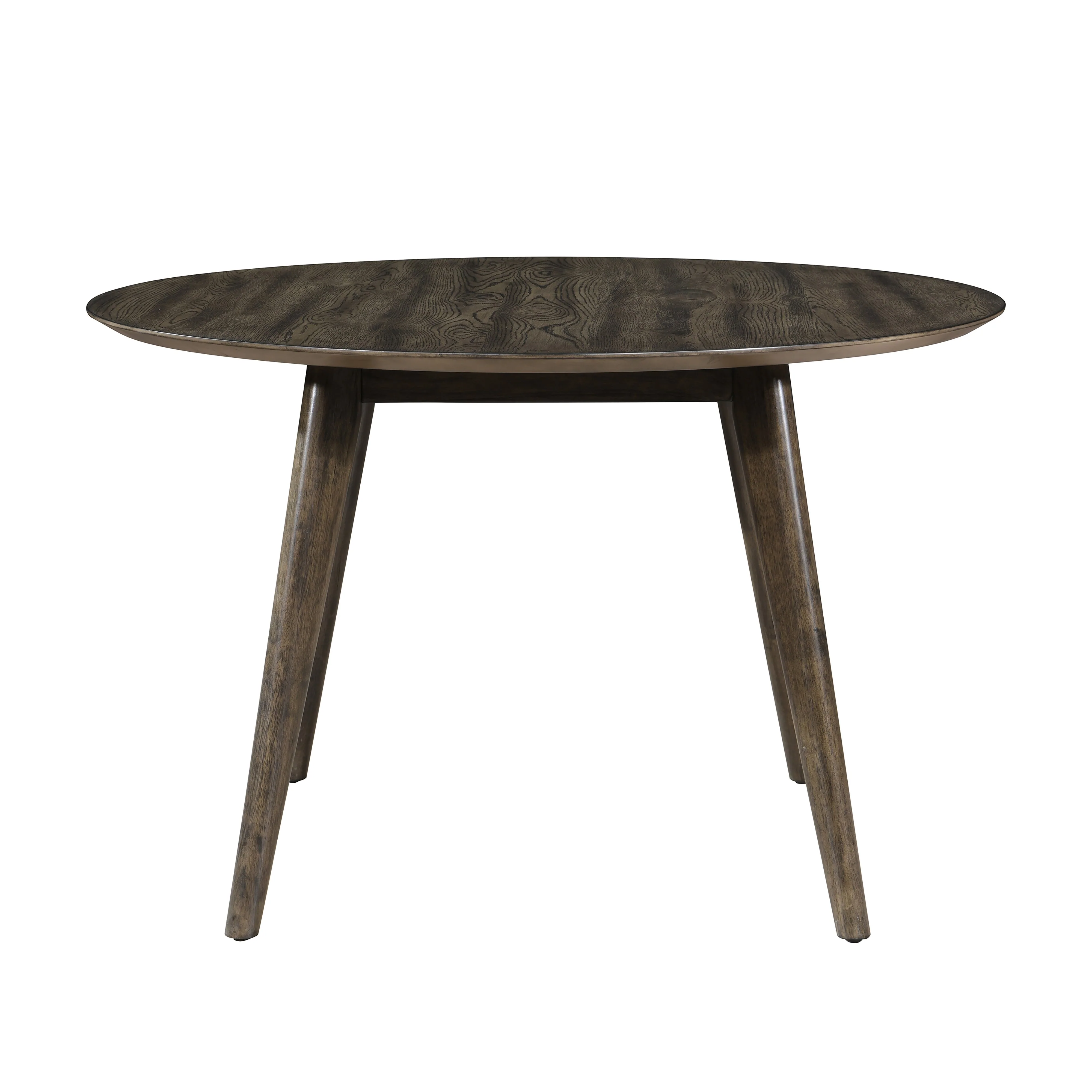 Rex 48" Round Dining Table-Walnut - Image 3