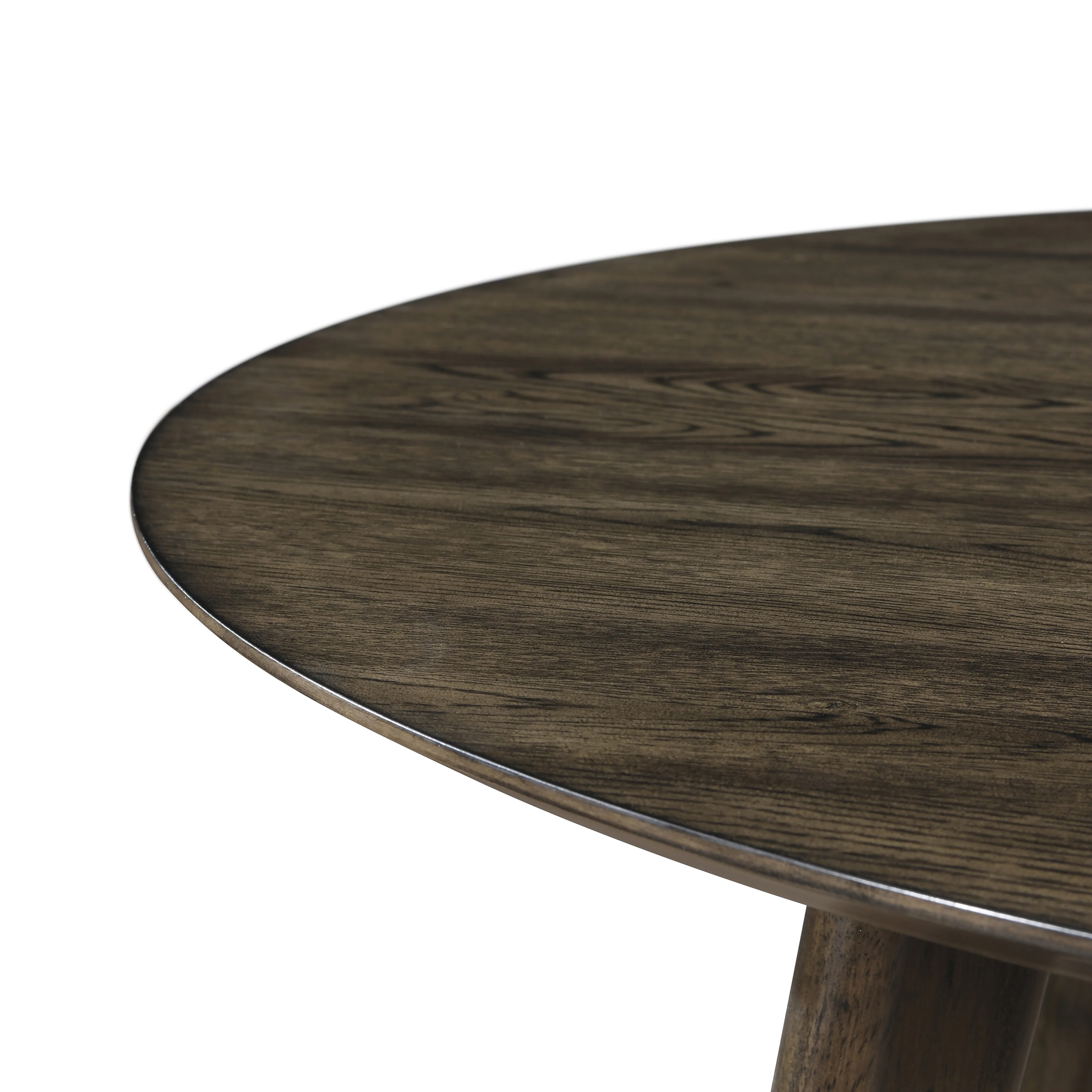 Rex 48" Round Dining Table-Walnut - Image 5