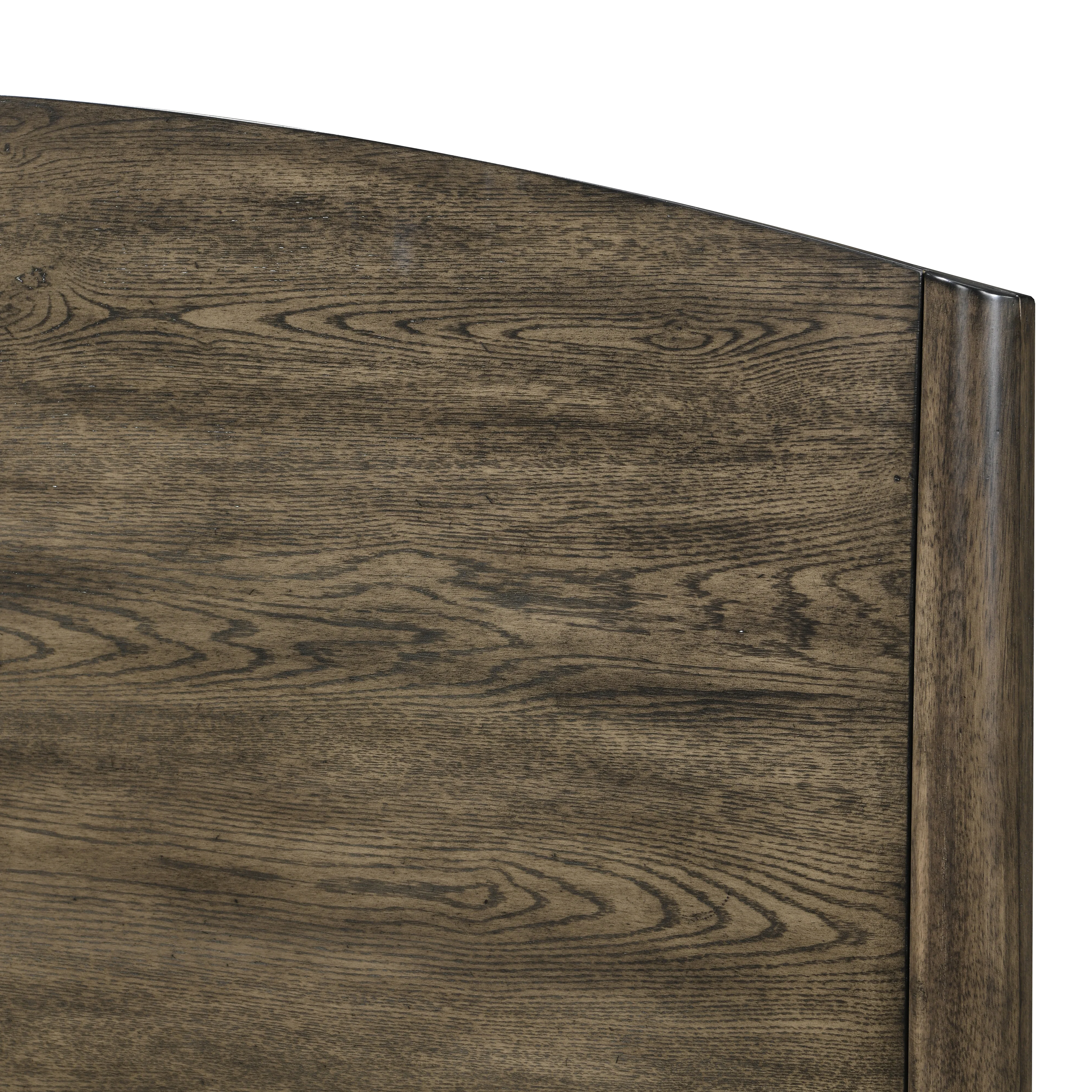 Rex 5/0 Q Headboard, Footboard & Slats-Walnut - Image 4