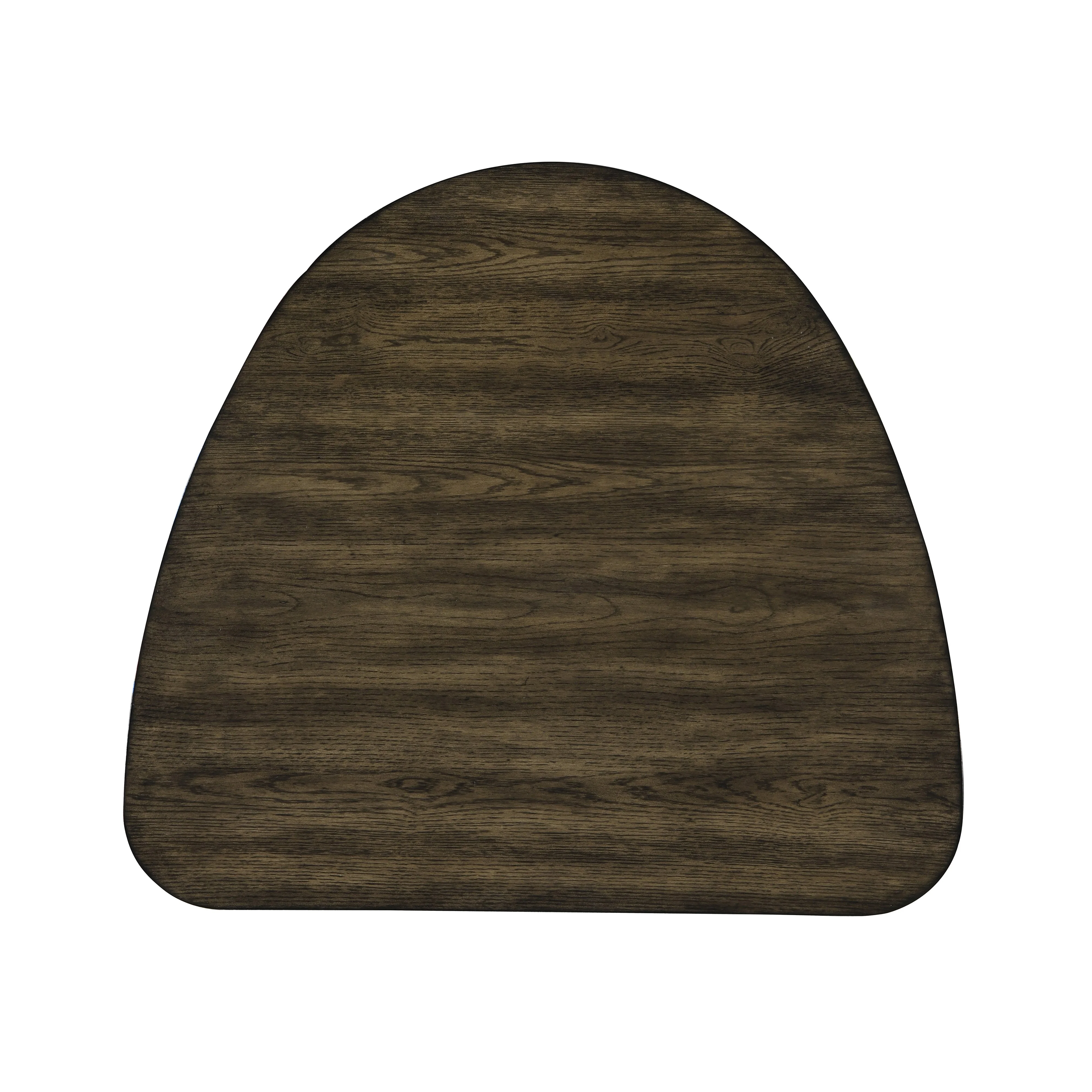 Rex Guitar Pick Corner Table-Walnut - Image 4