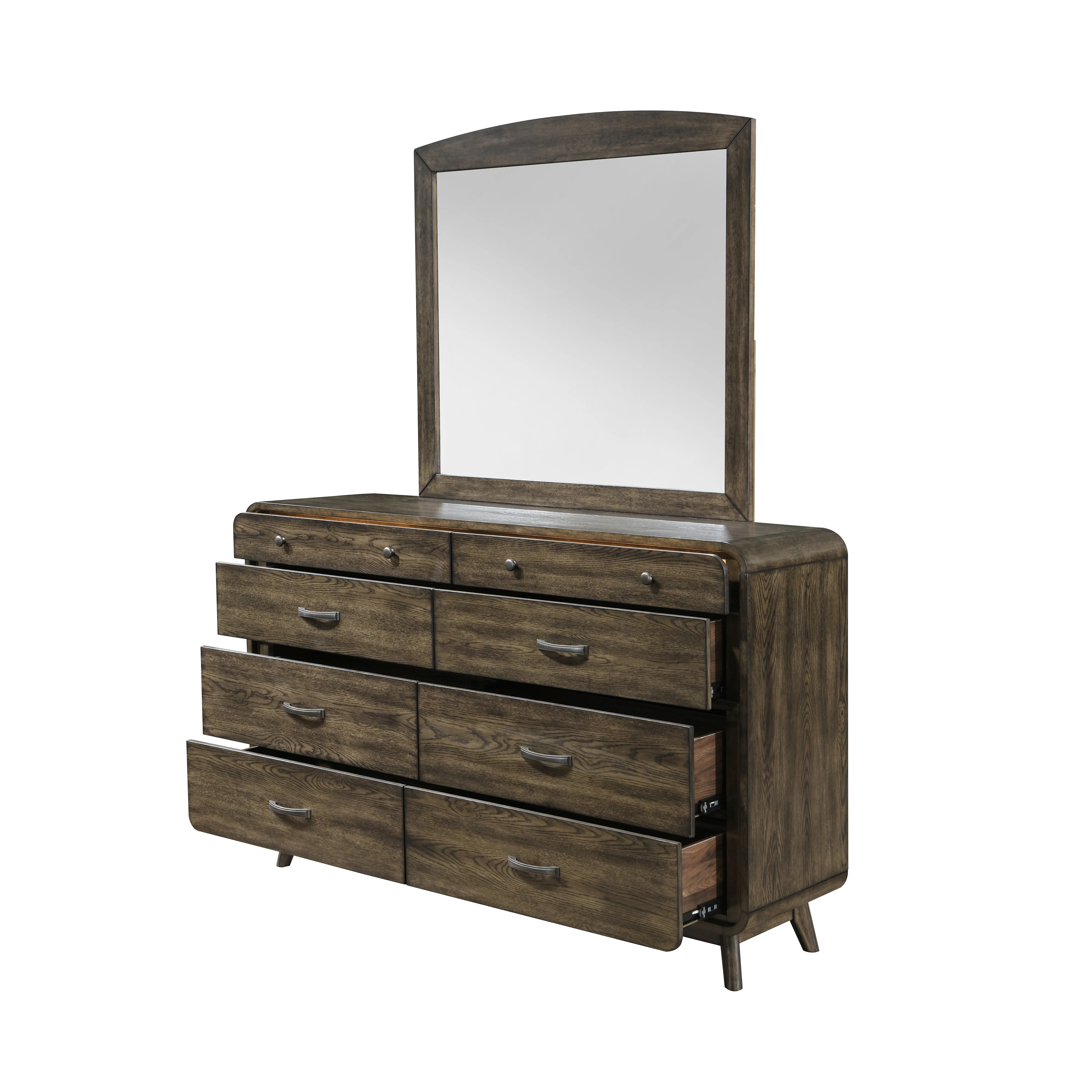 Rex Mirror- Walnut - Image 3
