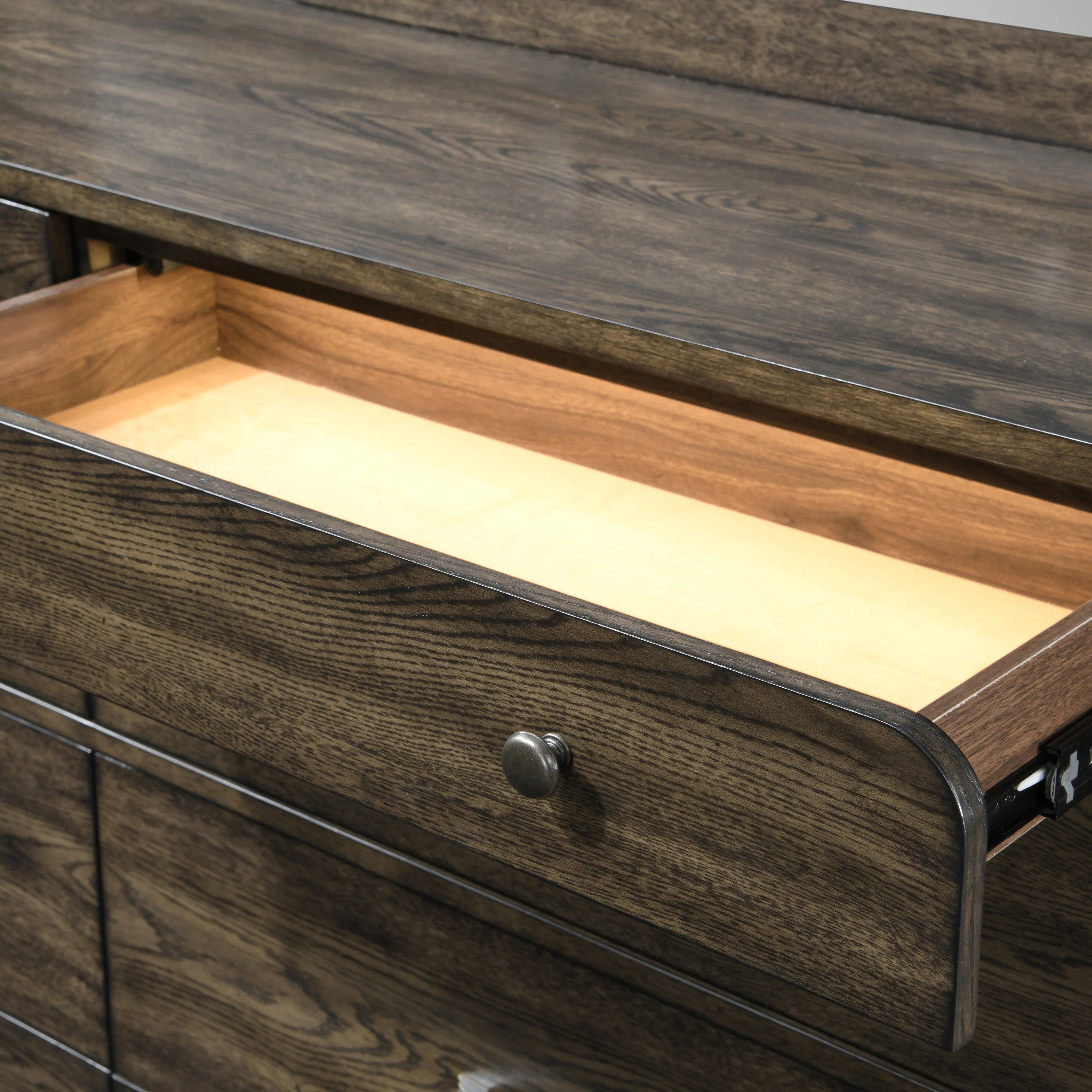 Rex Mirror- Walnut - Image 5