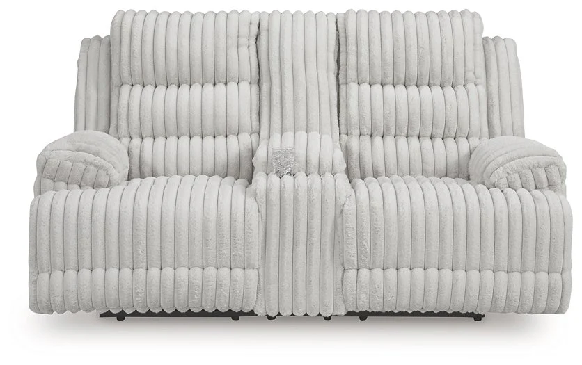 Rhines Falls Power Reclining Loveseat with Console - Image 4