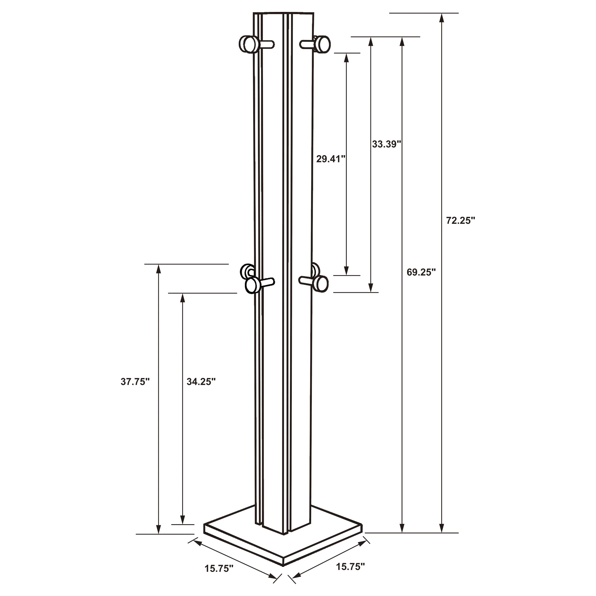Rikkie Coat Rack - Image 6