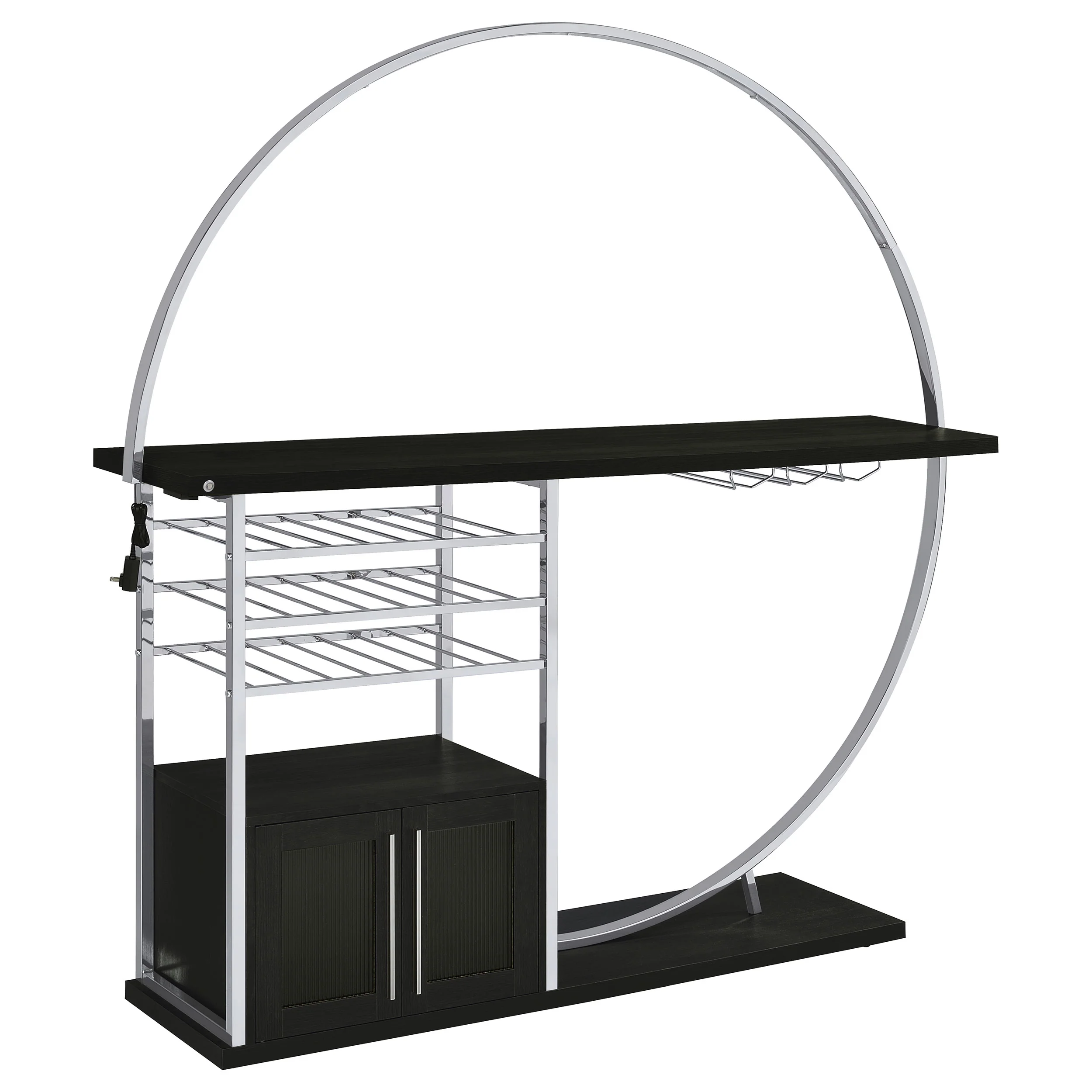 Risley Wine Cabinet with LED Lighting - Image 21
