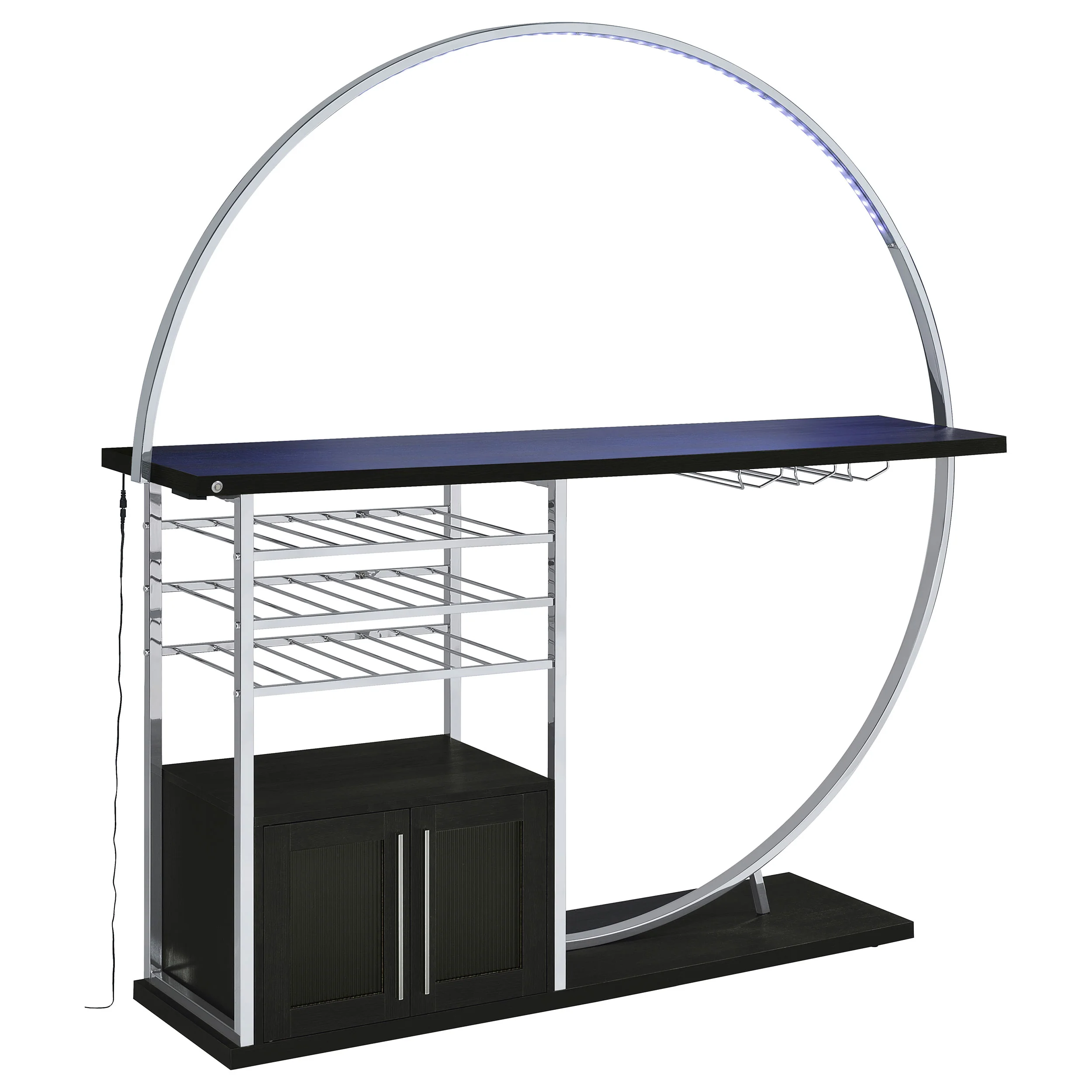 Risley Wine Cabinet with LED Lighting - Image 24