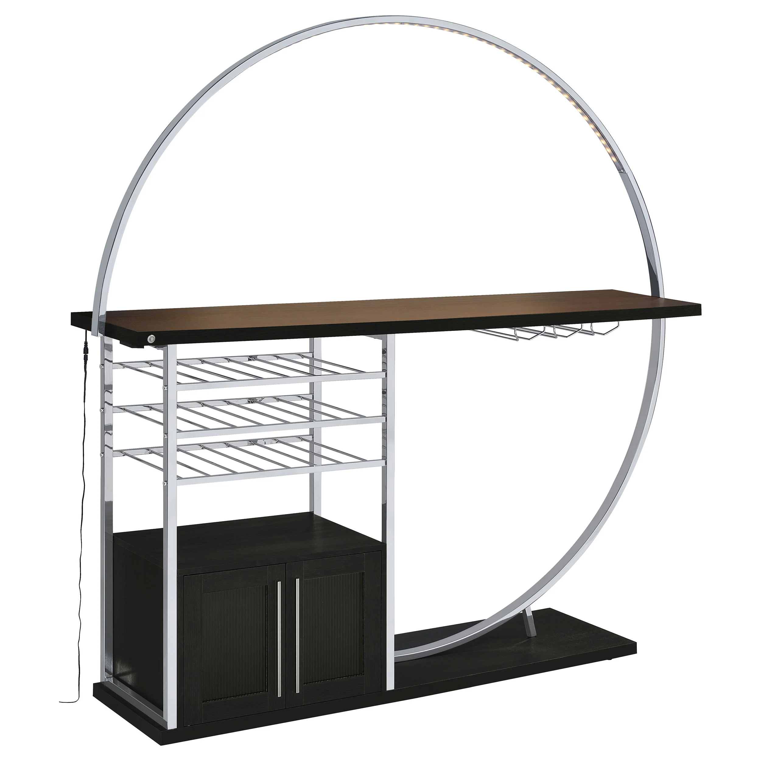 Risley Wine Cabinet with LED Lighting - Image 25