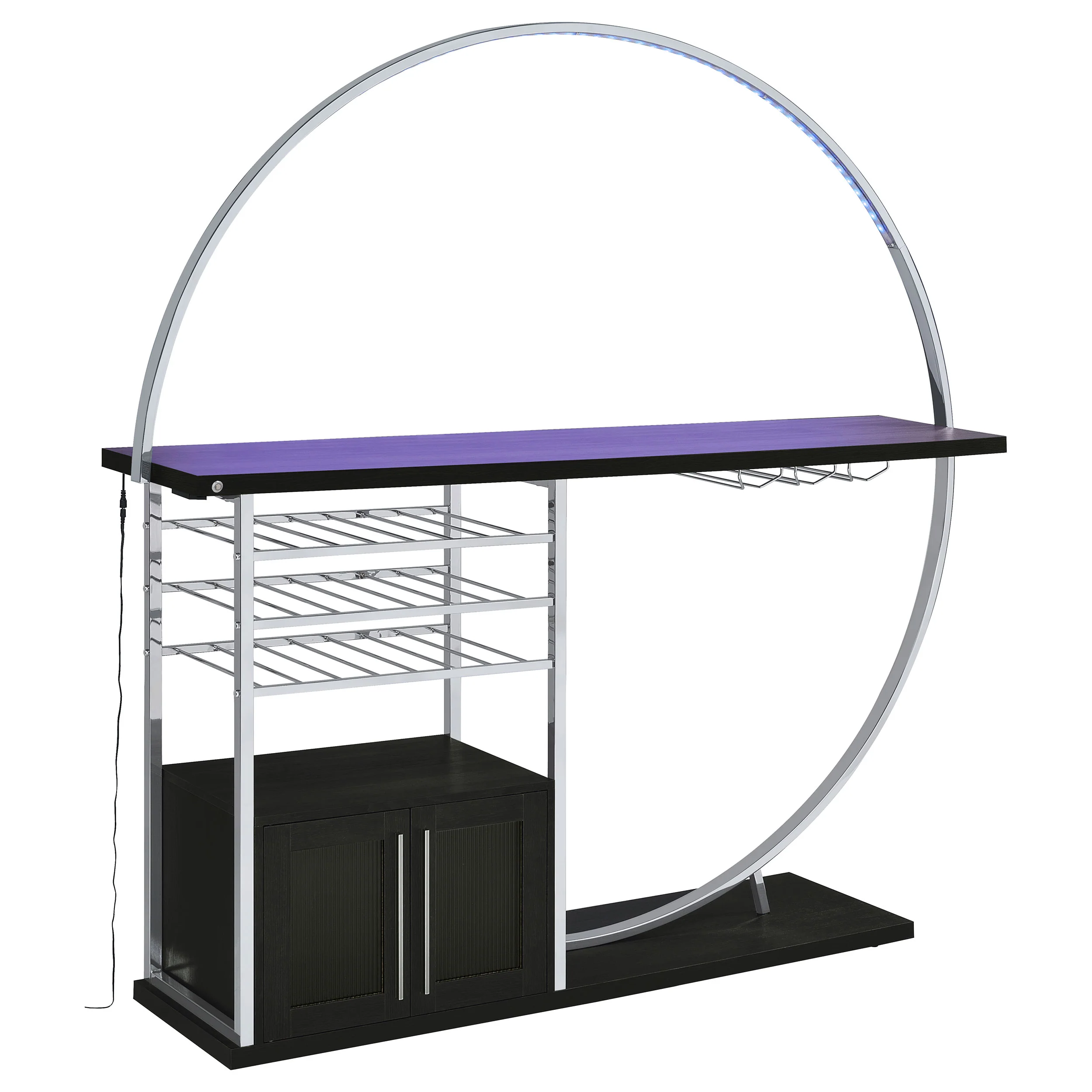 Risley Wine Cabinet with LED Lighting - Image 29