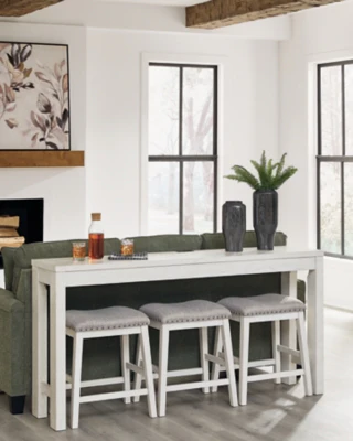 Robbinsdale Counter Height Dining Table and 3 Barstools Set - Image 13