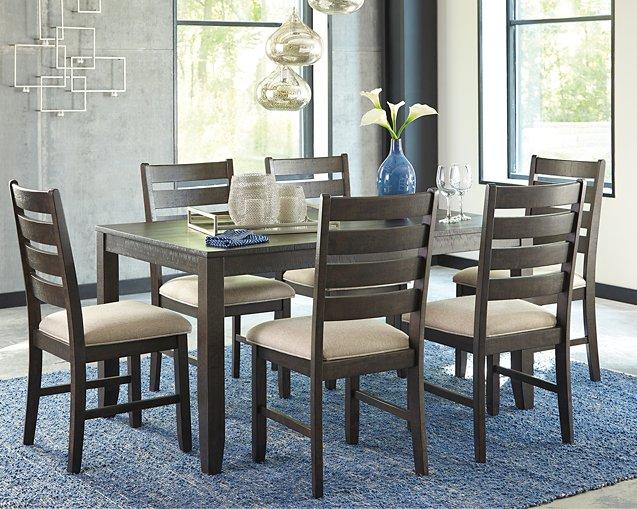 Rokane Dining Table and Chairs (Set of 7) - Image 2