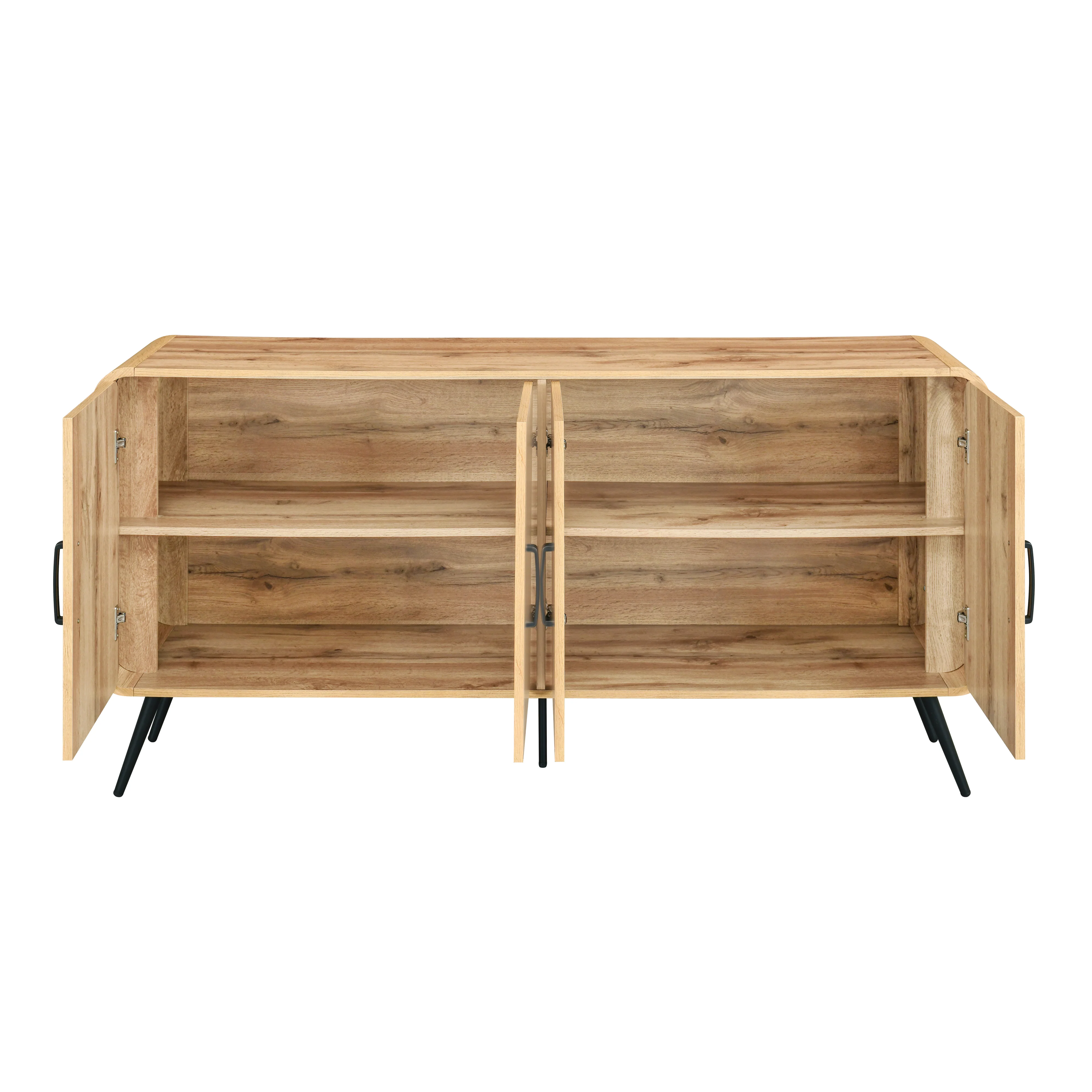 Rowan 63" Sideboard / Tv Console-Natural - Image 7