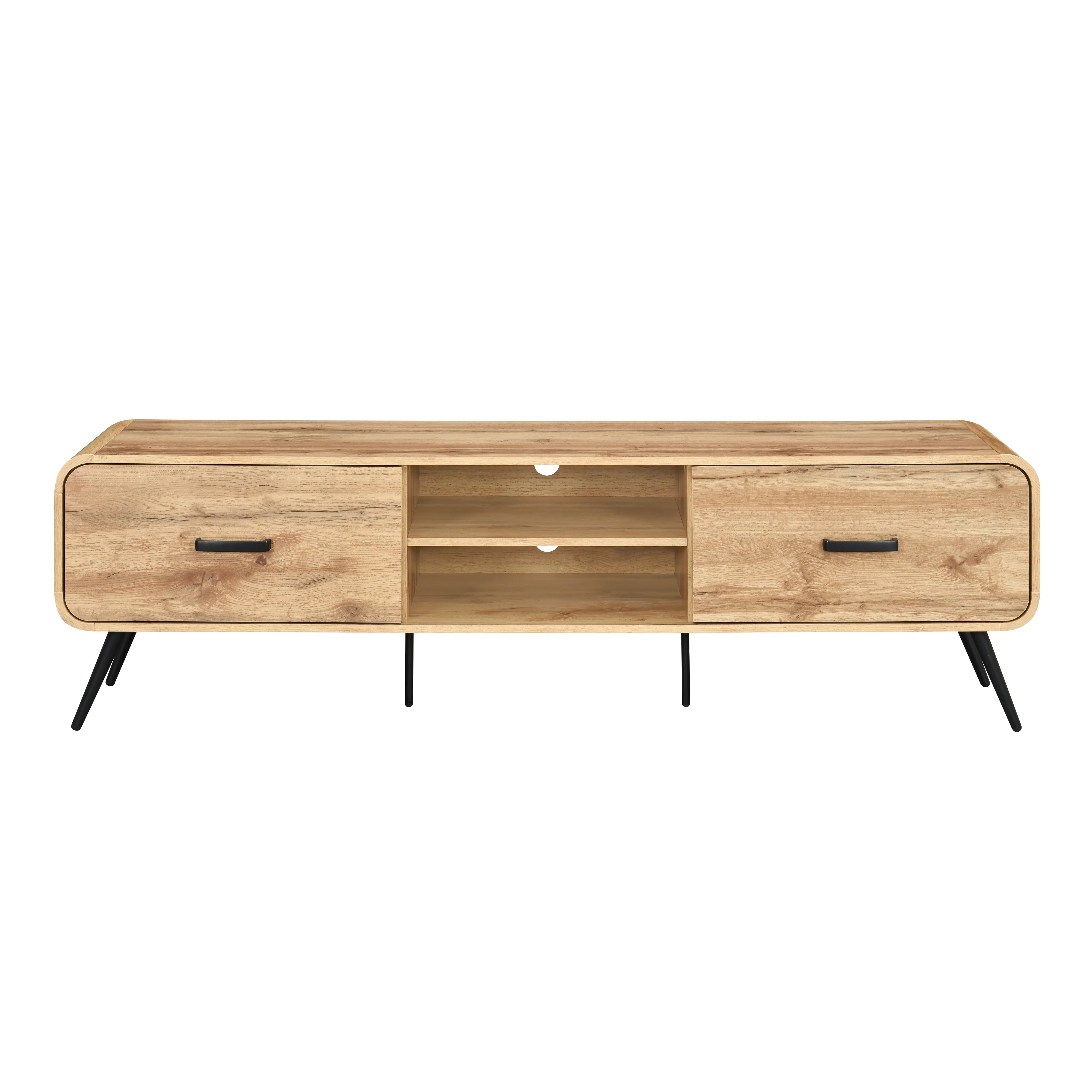 Rowan 71" Low Profile Tv Console-Natural - Image 2