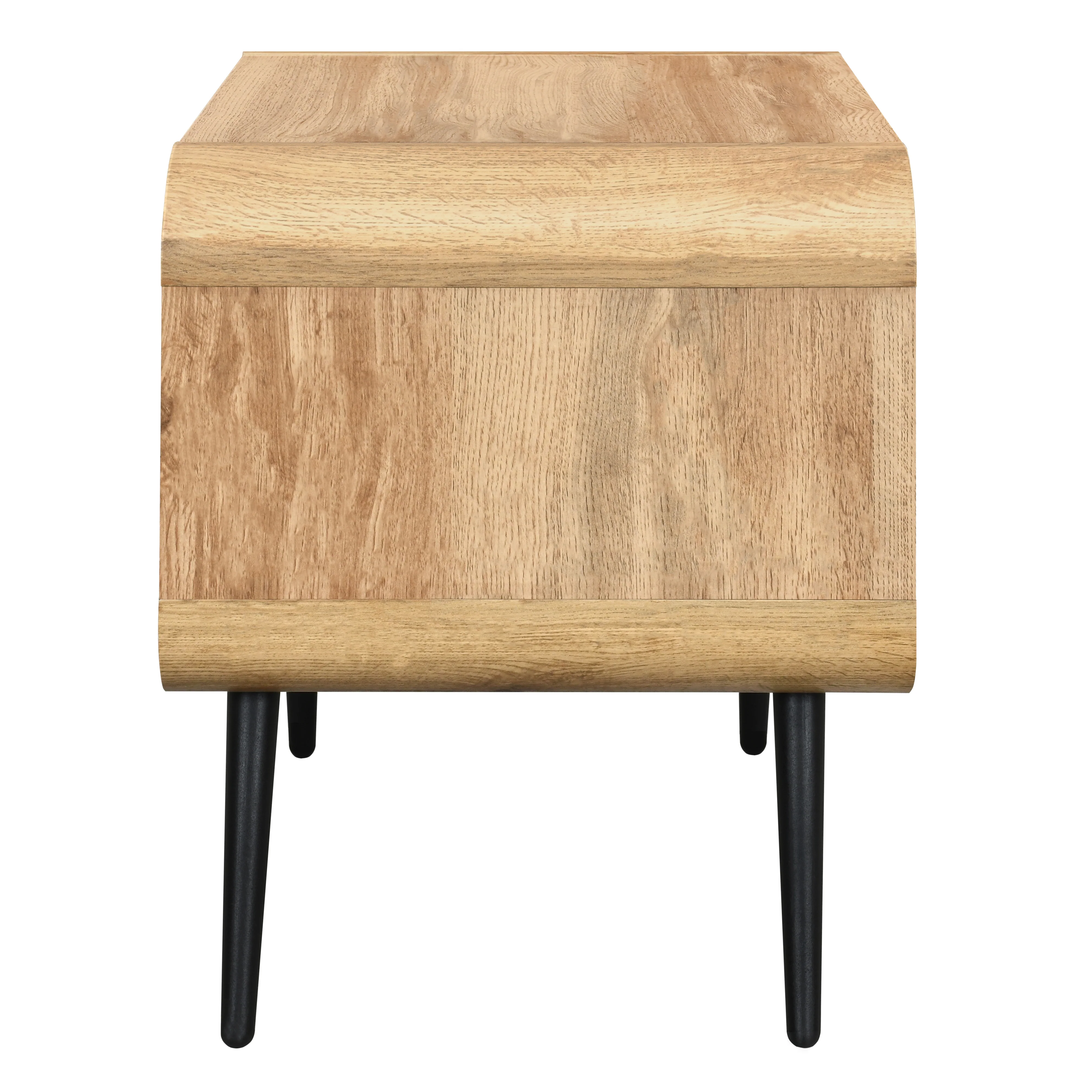 Rowan One Drawer End Table/Bedside Table-Natural - Image 3