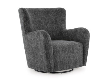 Rowenburg Swivel Glider Accent Chair - Image 10