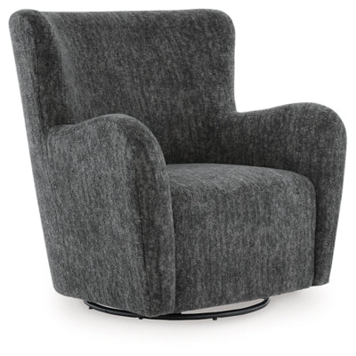 Rowenburg Swivel Glider Accent Chair - Image 8