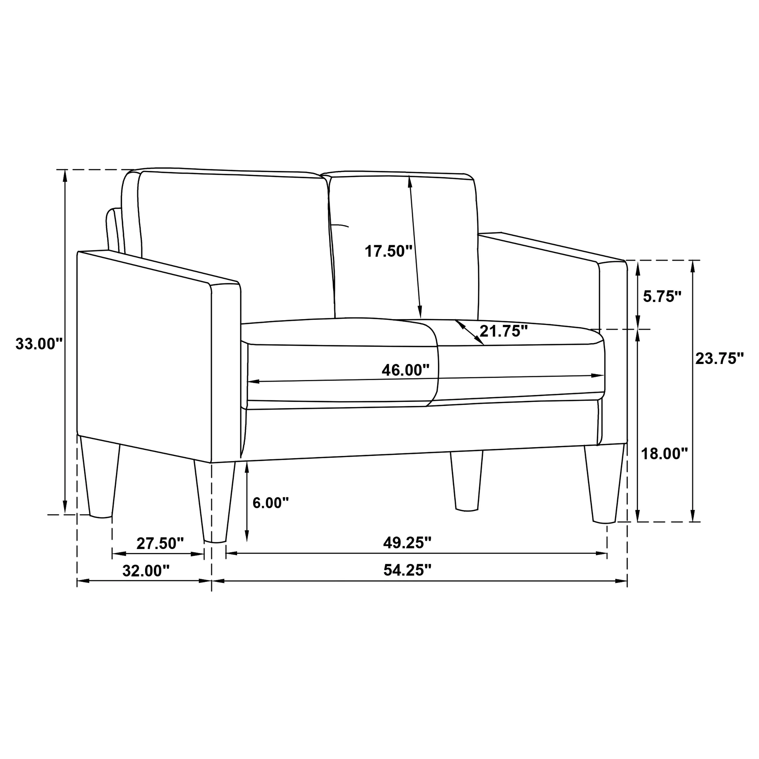Ruth Loveseat - Image 44