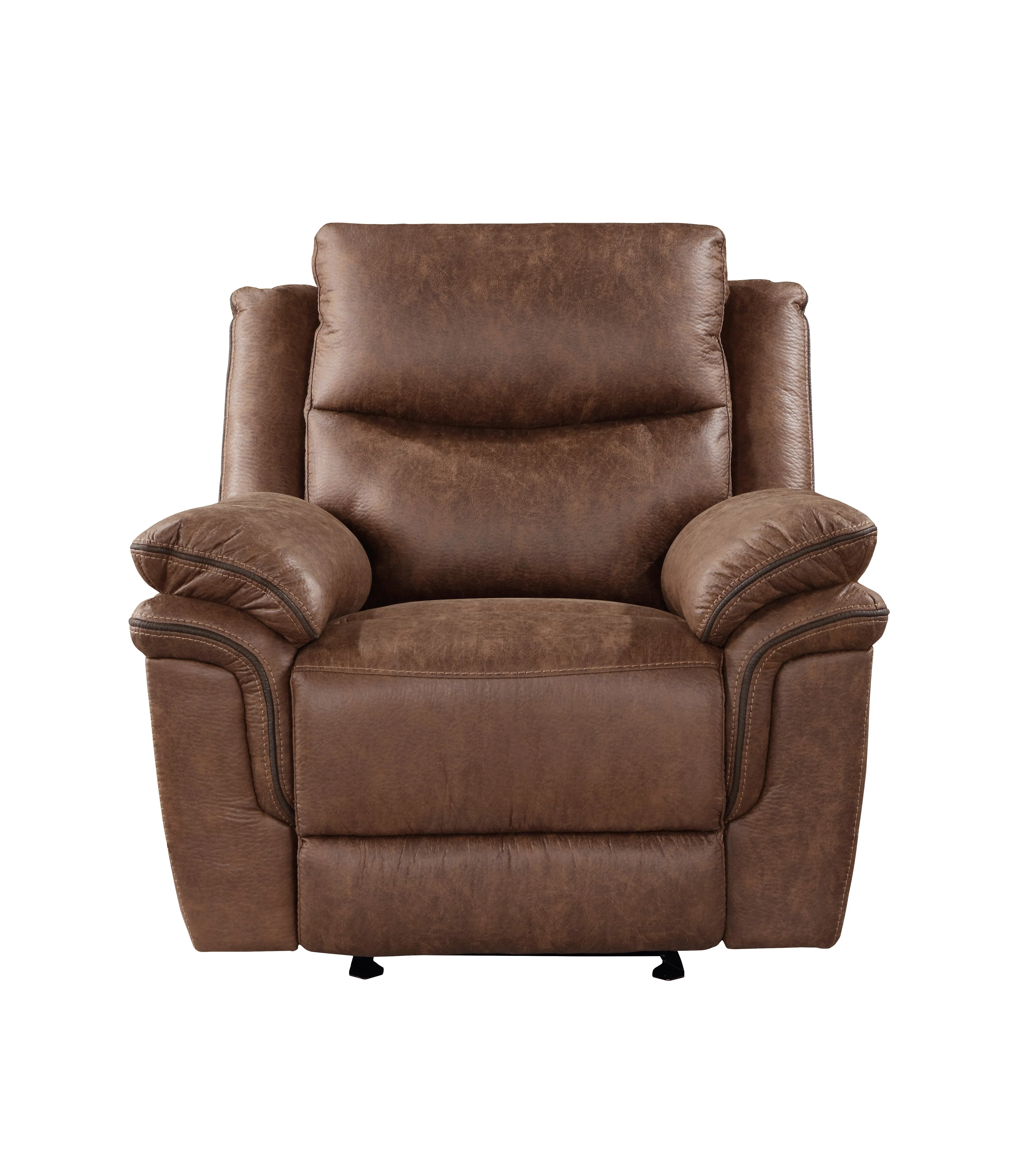 Ryland Glider Recliner W/Pwr Fr- Brown - Image 2