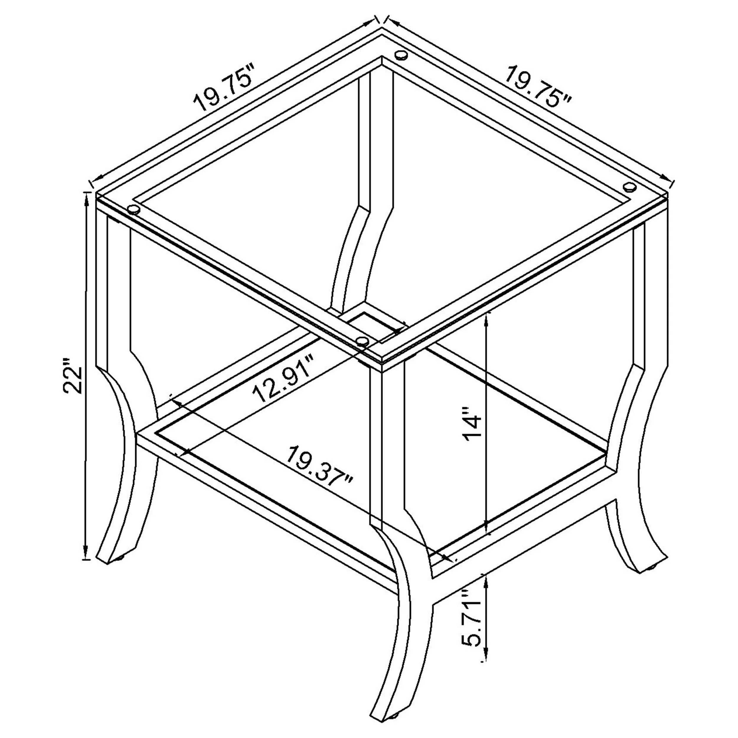 Saide Coffee Table Set - Image 11