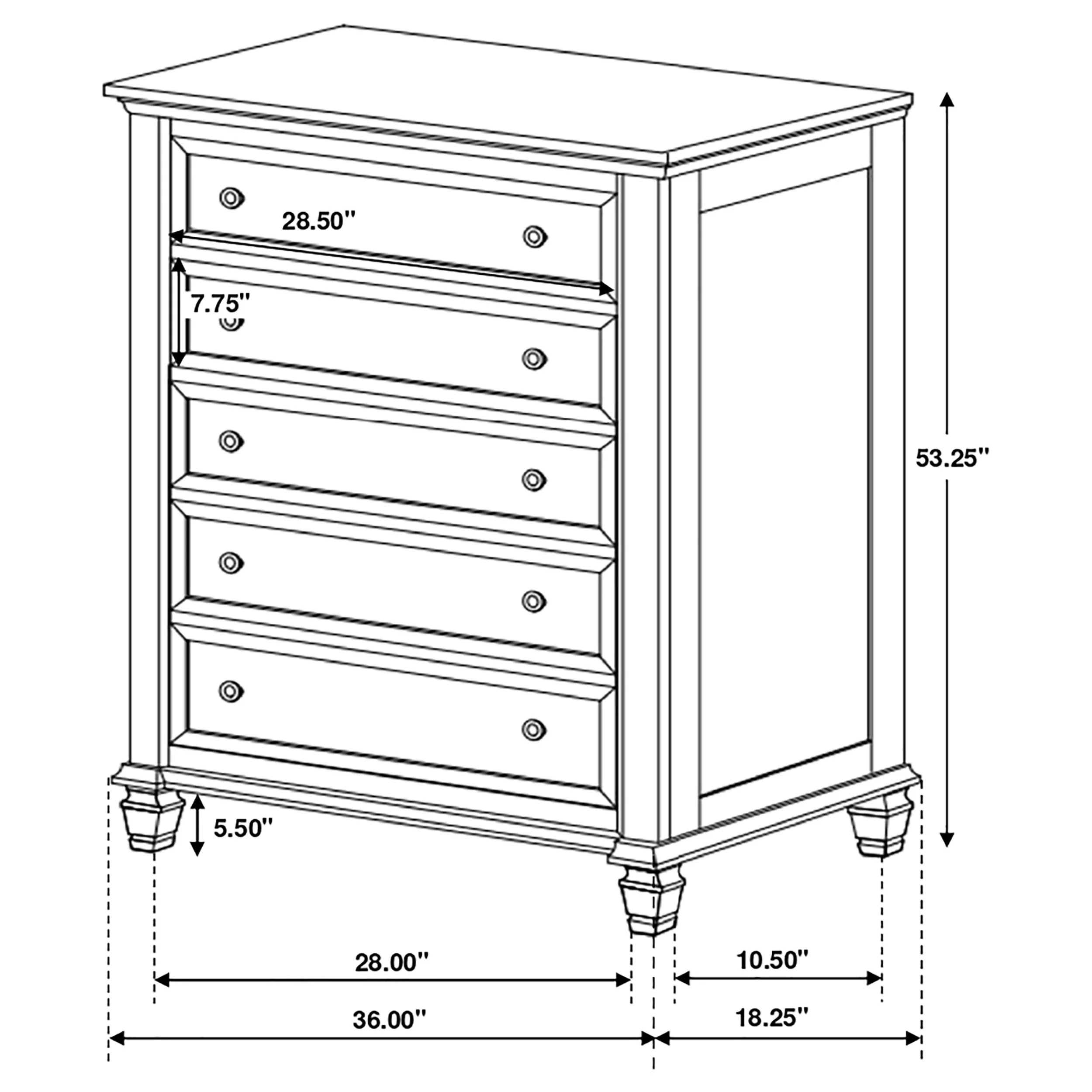 Sandy Beach Bedroom Set - Image 72