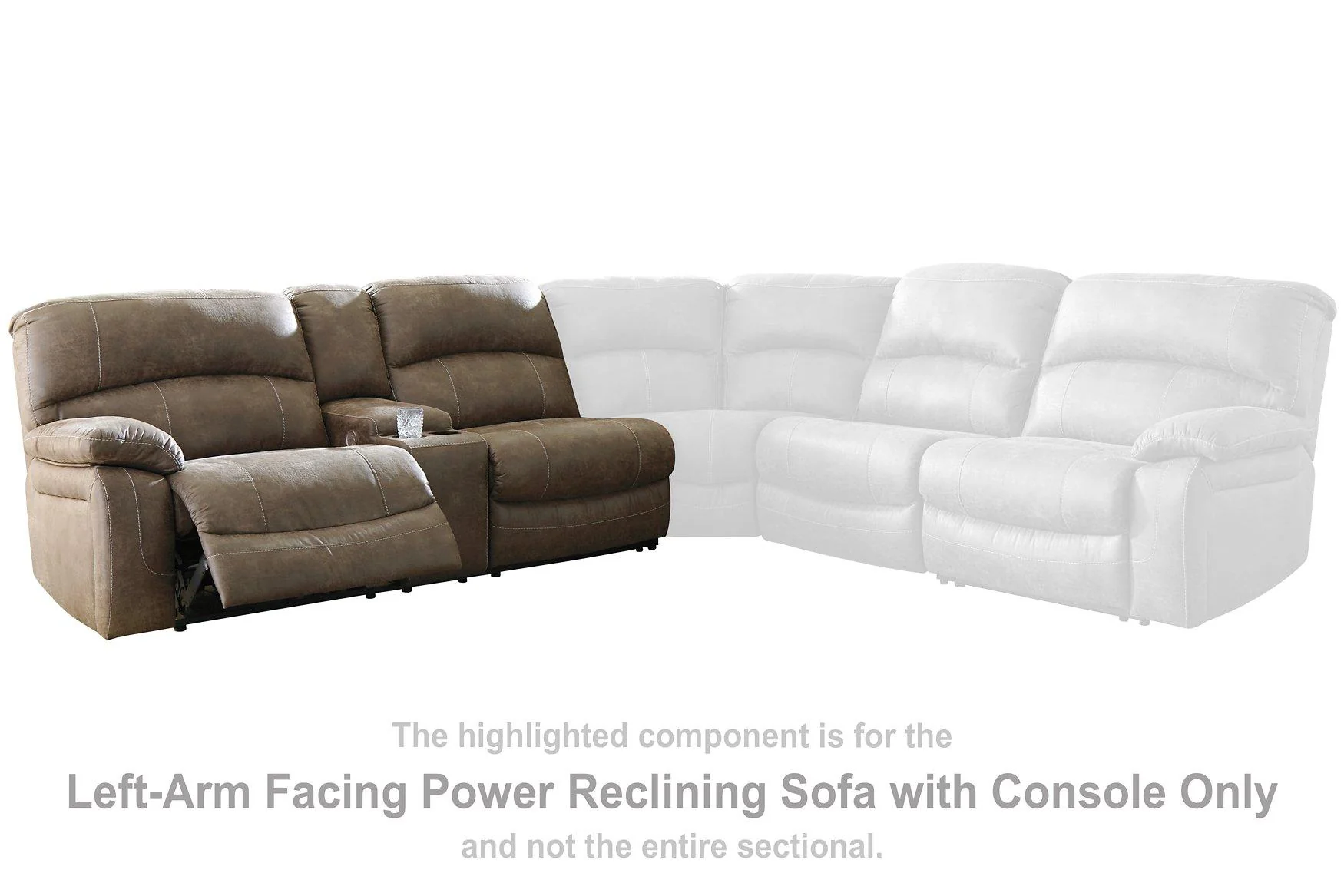 Segburg Power Reclining Sectional - Image 19