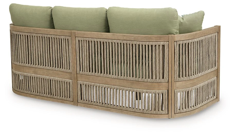 Serena Shores Outdoor Sofa with Cushion - Image 5