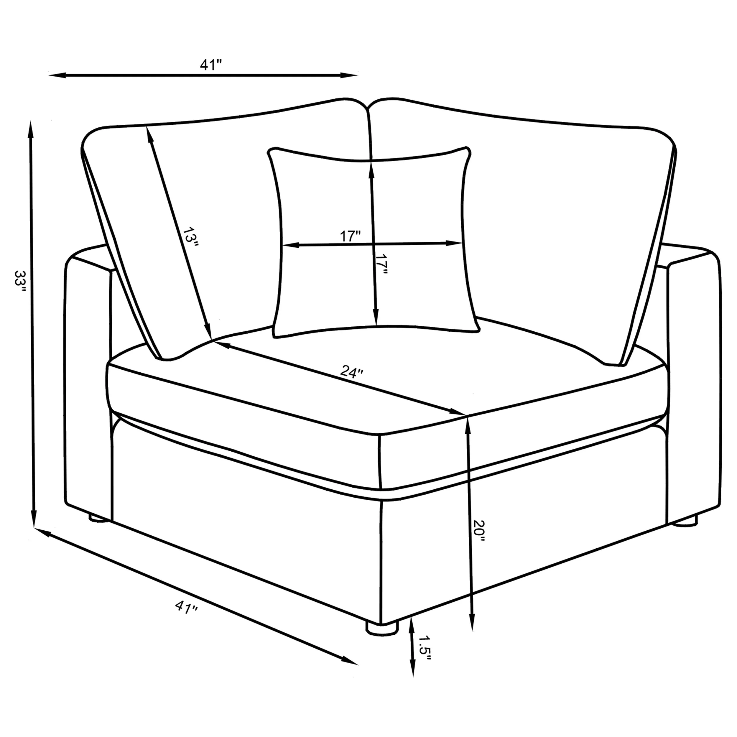 Serene Modular Sectional Sofa - Image 62