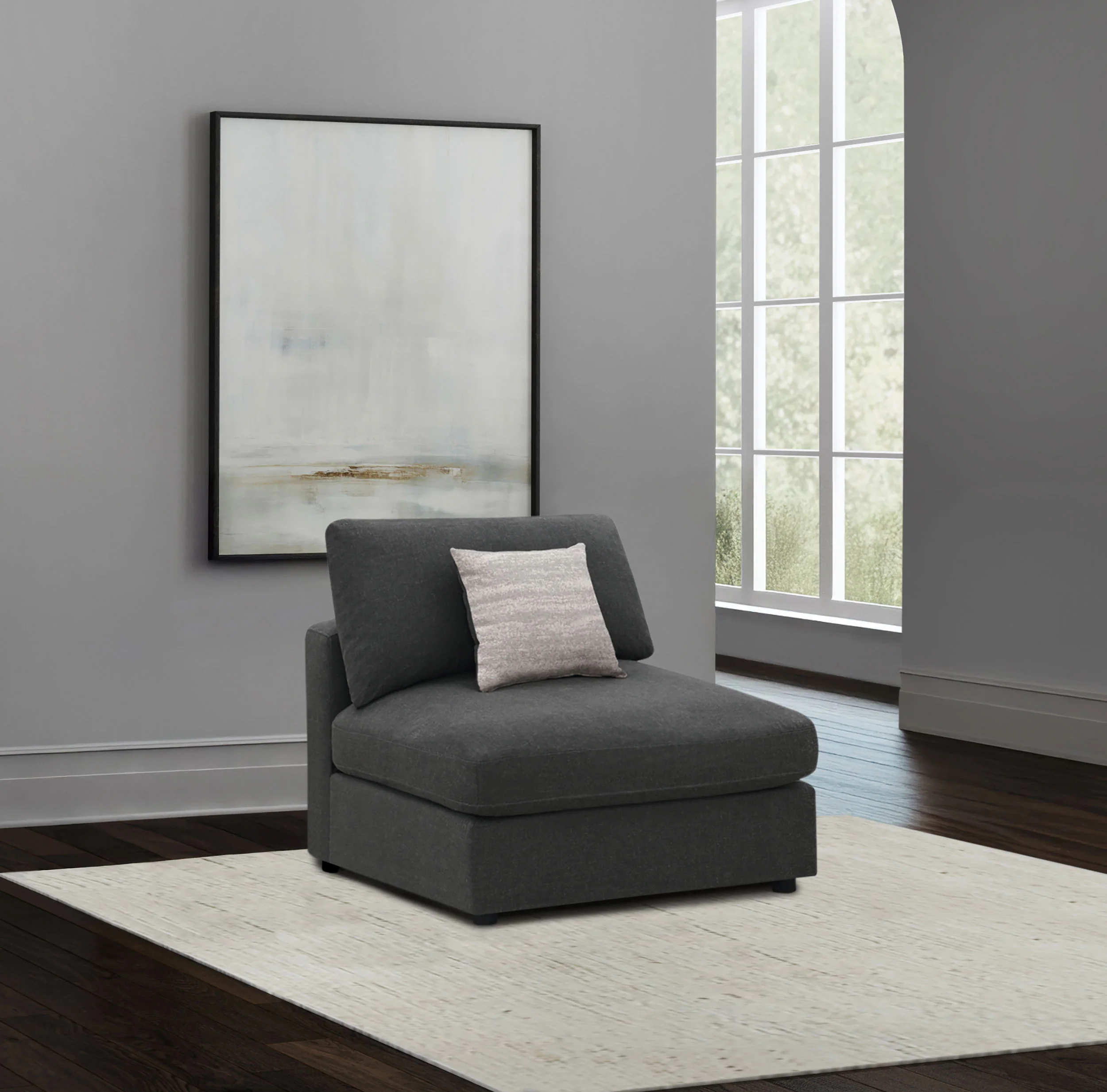 Serene Armless Chair - Image 15