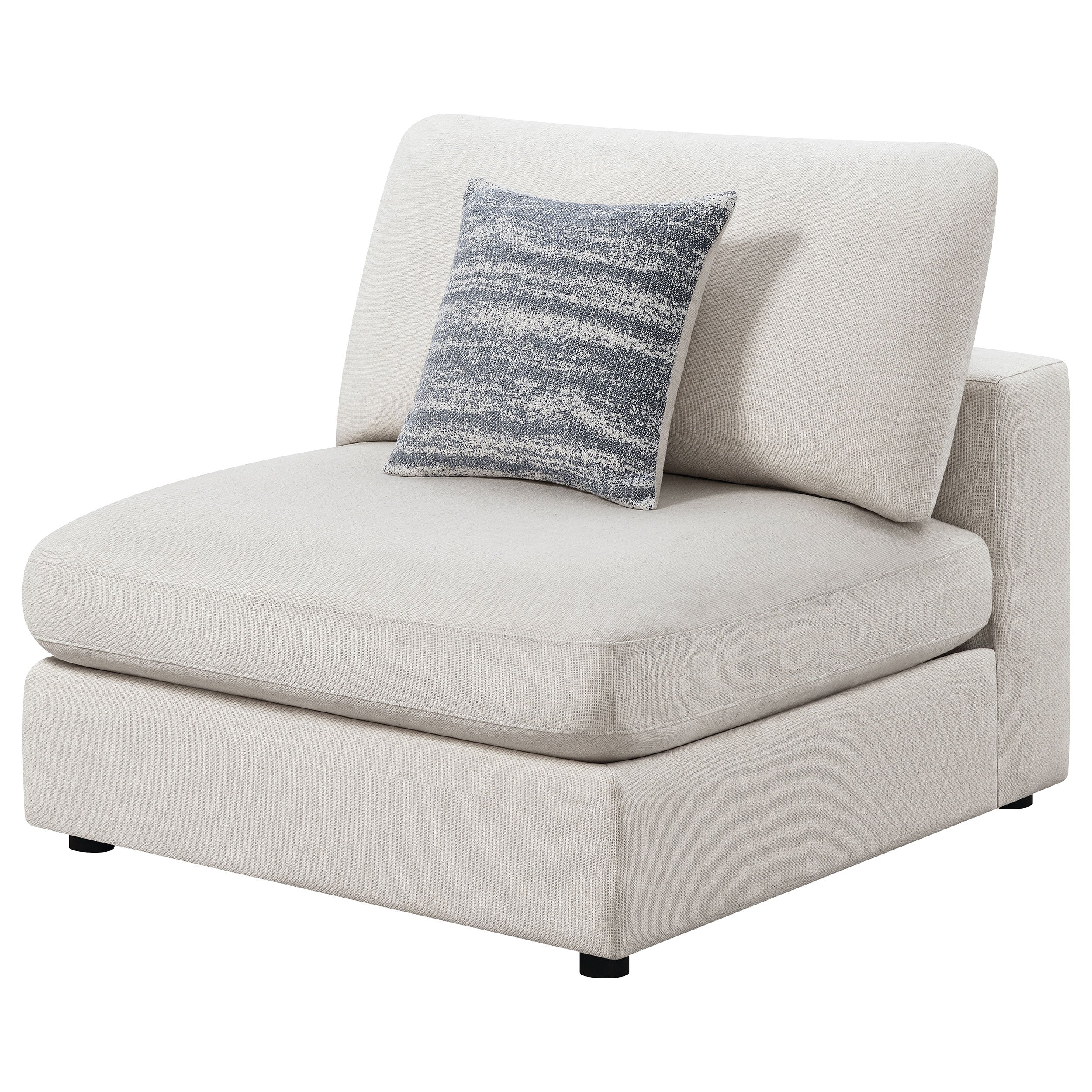 Serene Armless Chair - Image 3