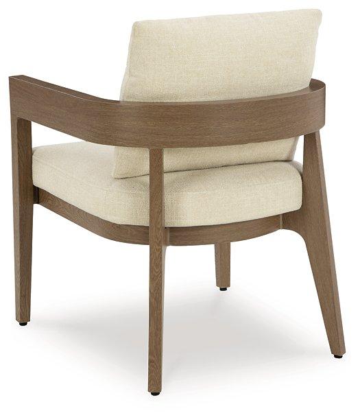 Serene Bay Outdoor Dining Arm Chair with Cushion (Set of 2) - Image 6
