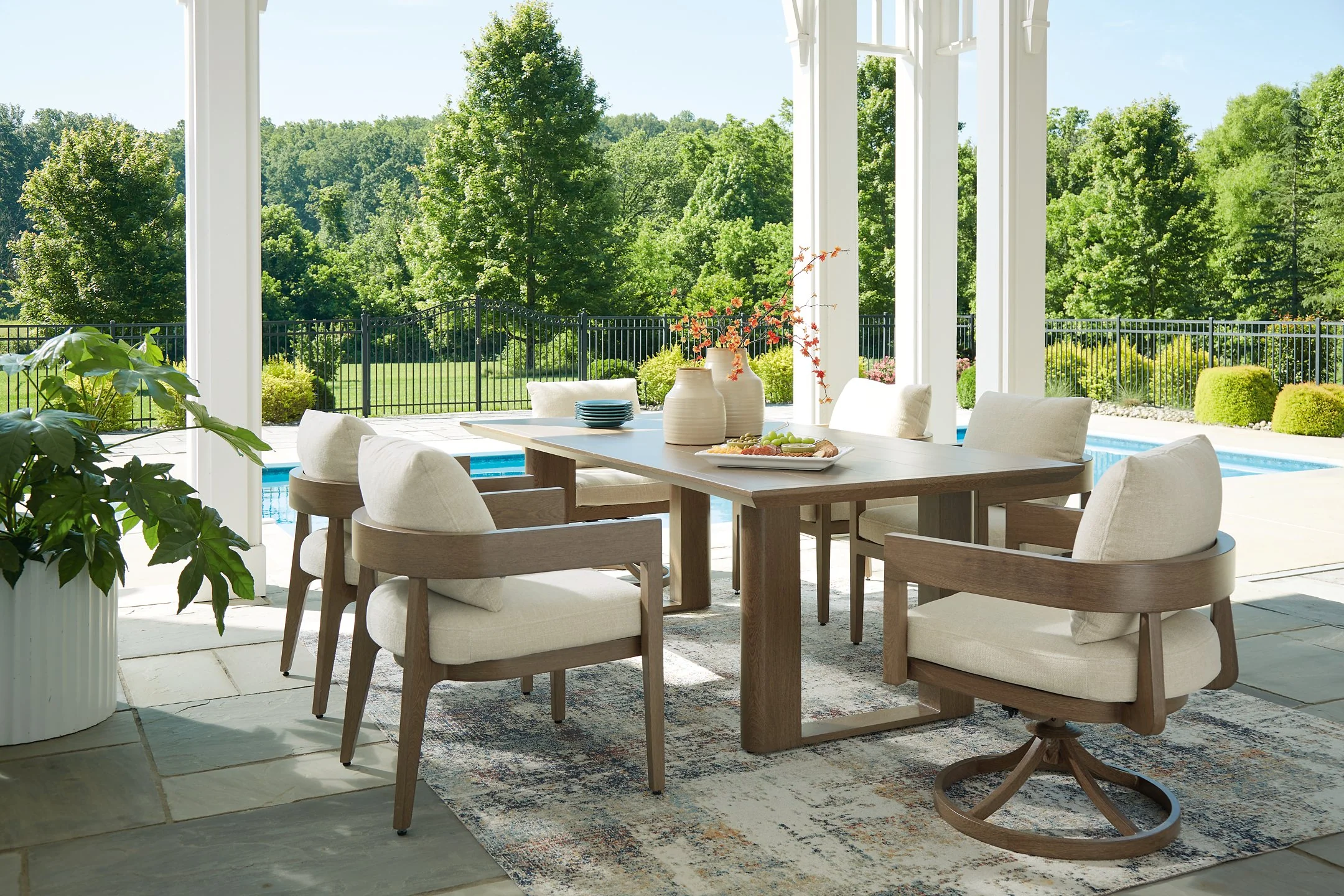 Serene Bay Outdoor Dining Set - Image 18