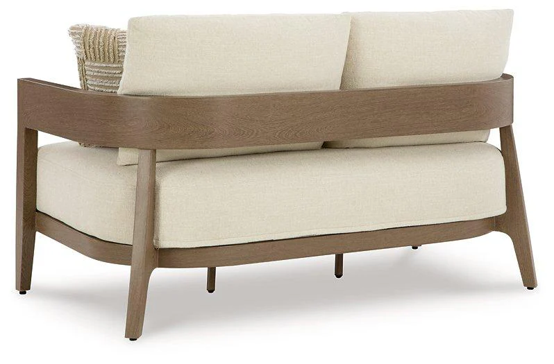 Serene Bay Outdoor Loveseat with Cushion - Image 5