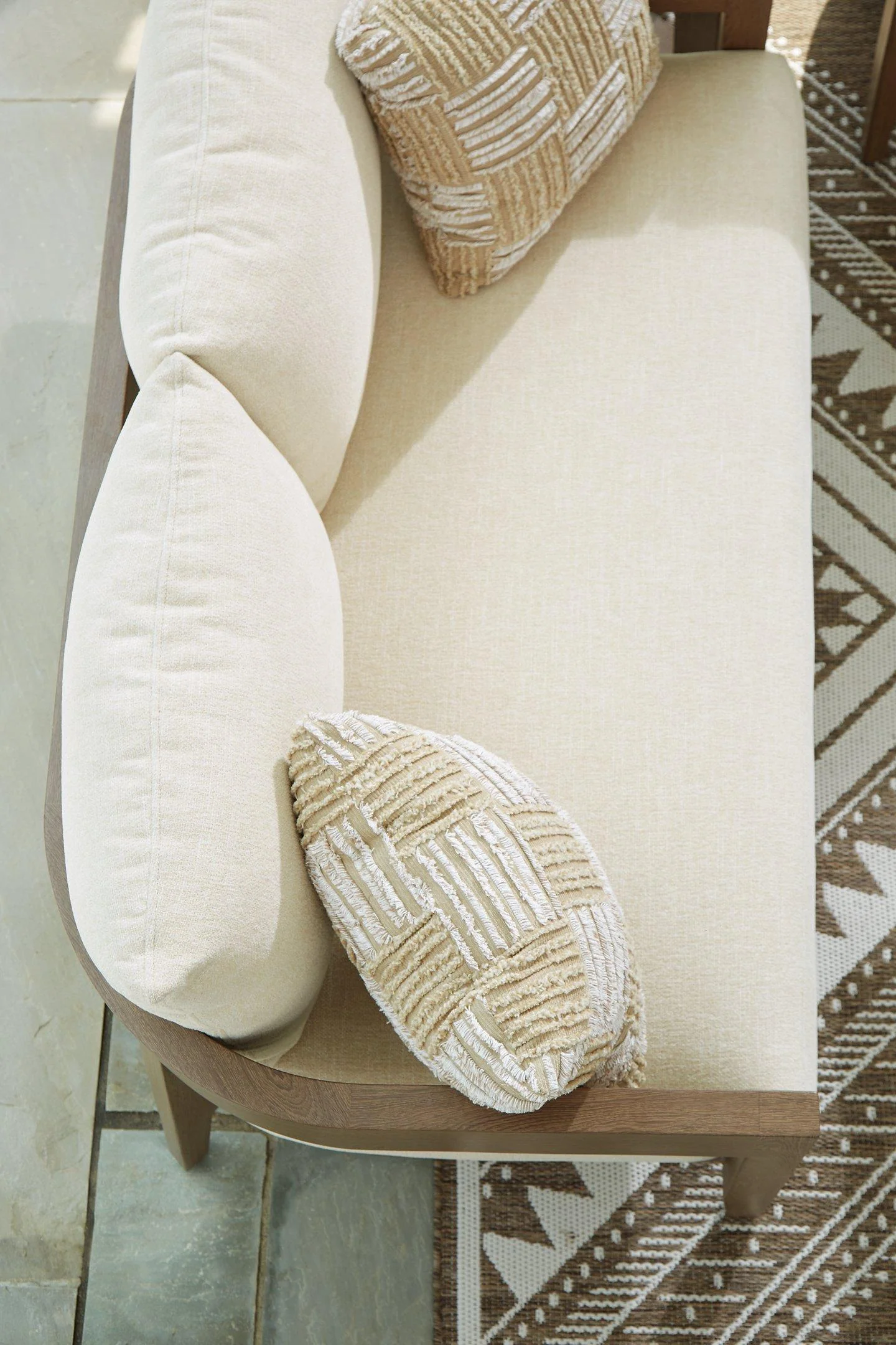 Serene Bay Outdoor Loveseat with Cushion - Image 7