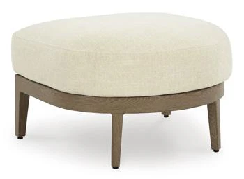 Serene Bay Outdoor Ottoman with Cushion - Image 3