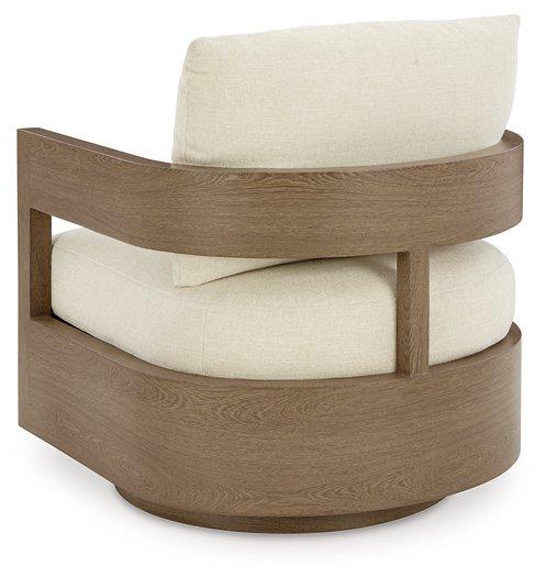 Serene Bay Outdoor Swivel Glider Chair with Cushion - Image 6