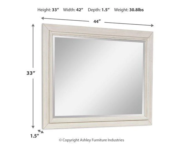 Shaybrock Bedroom Mirror - Image 5