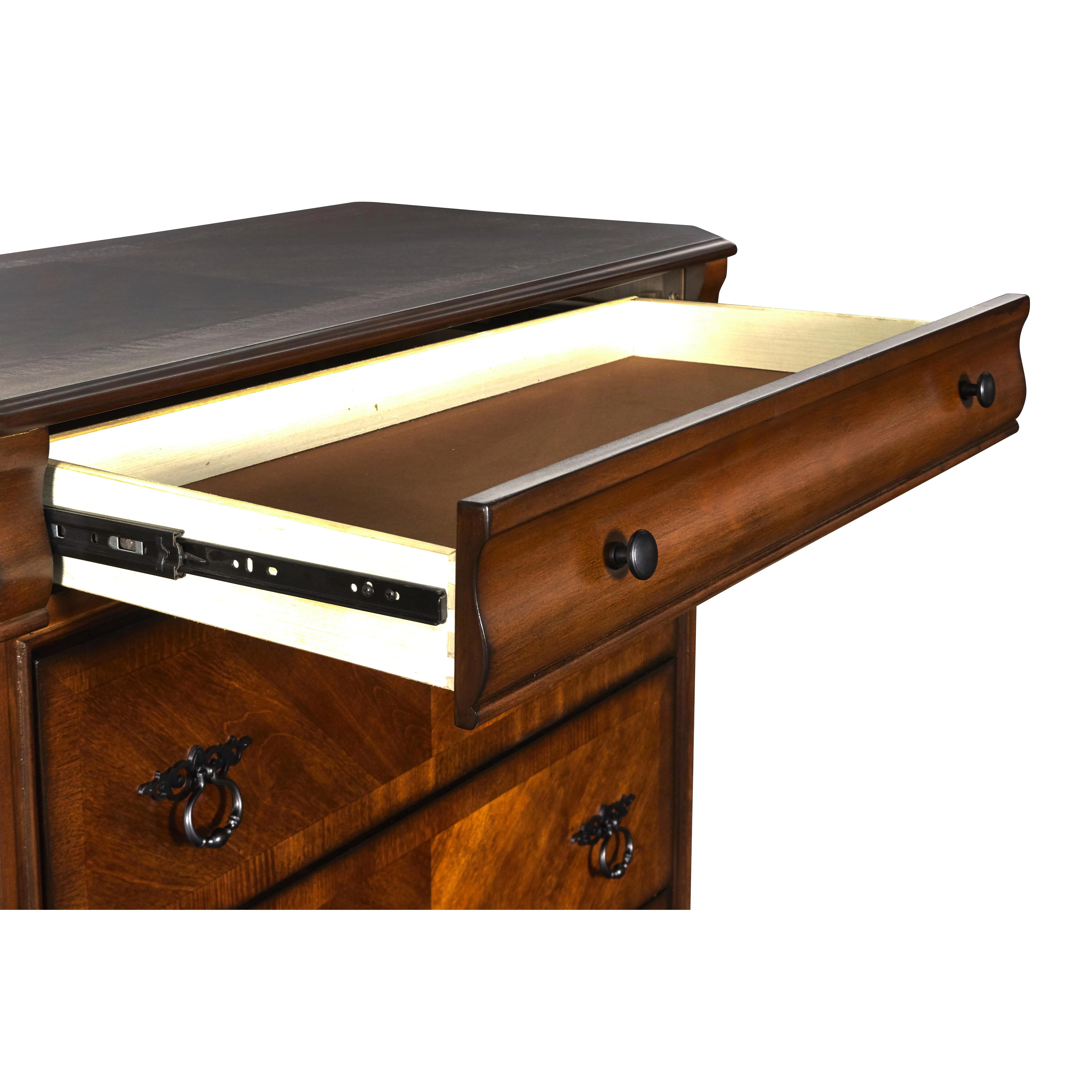 SHERIDAN CHEST- BURNISHED CHERRY - Image 6