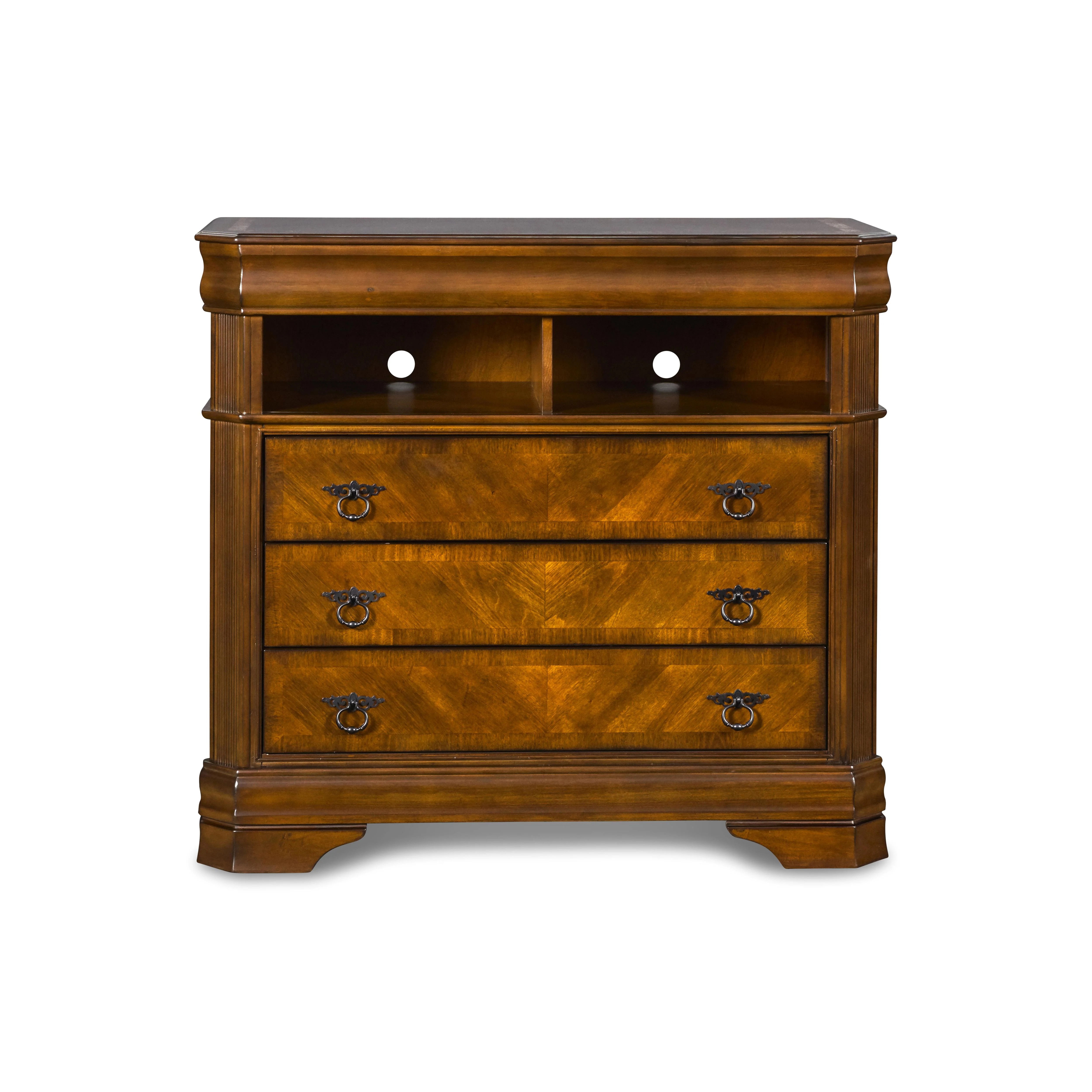 SHERIDAN MEDIA CHEST- BURNISHED CHERRY - Image 2