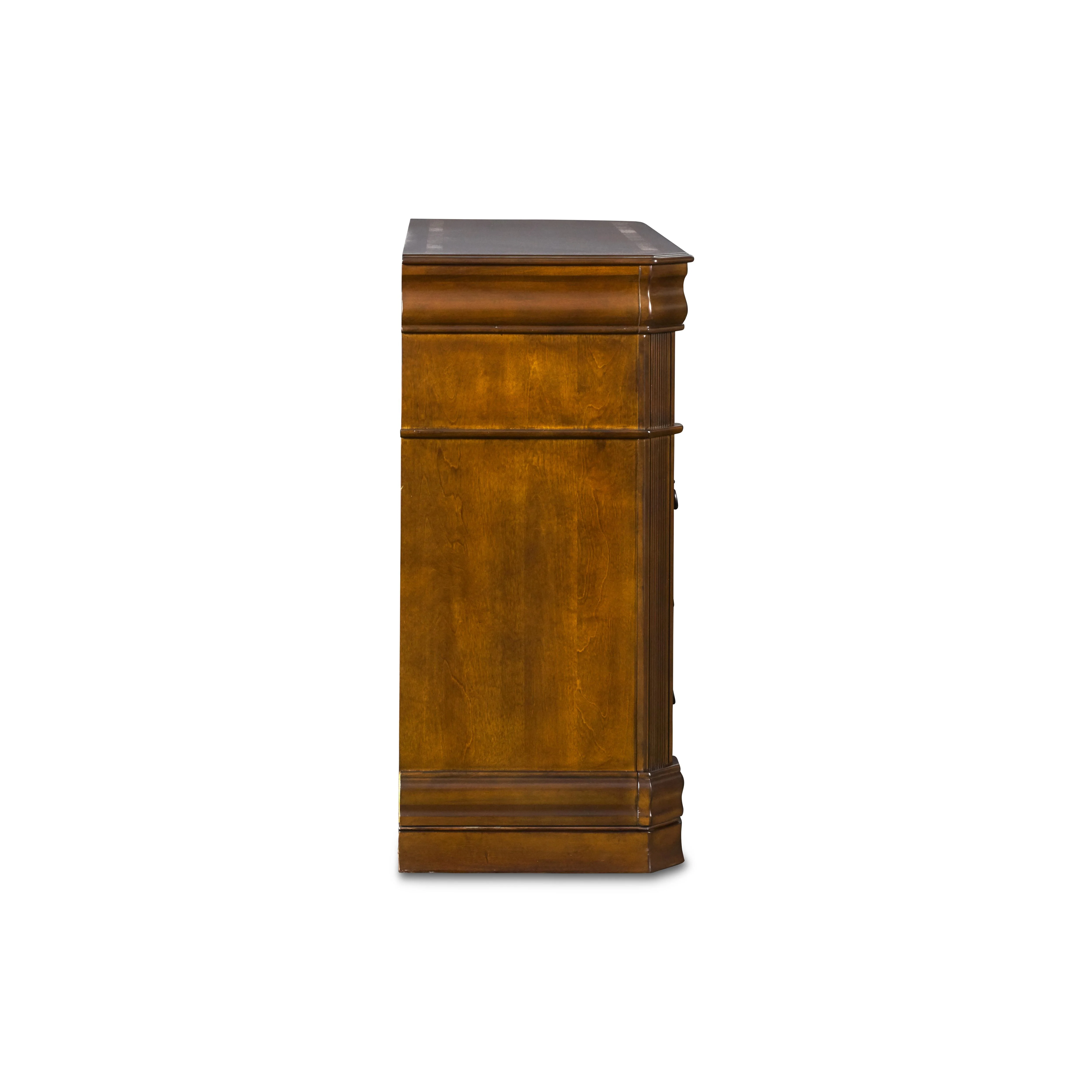 SHERIDAN MEDIA CHEST- BURNISHED CHERRY - Image 4
