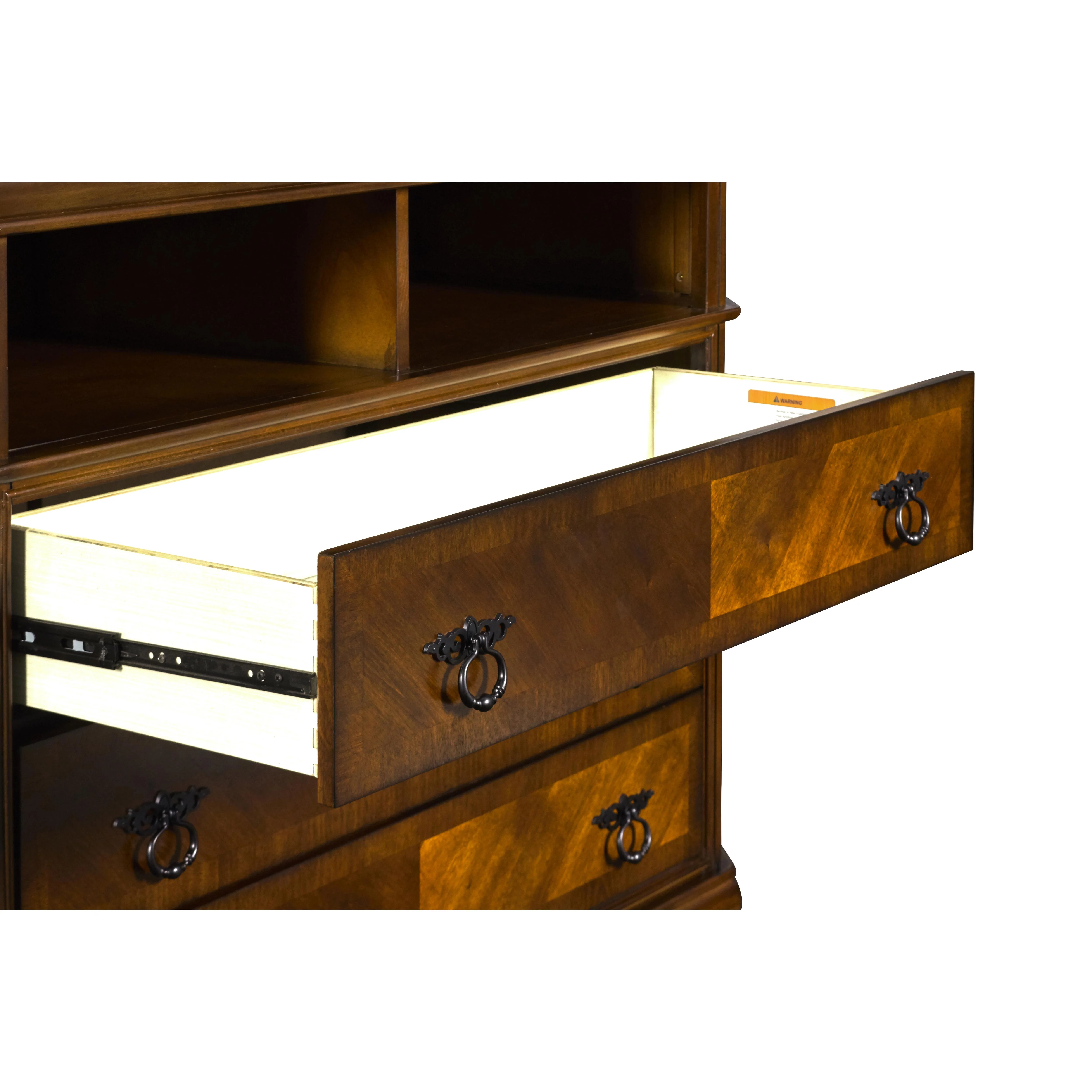SHERIDAN MEDIA CHEST- BURNISHED CHERRY - Image 6