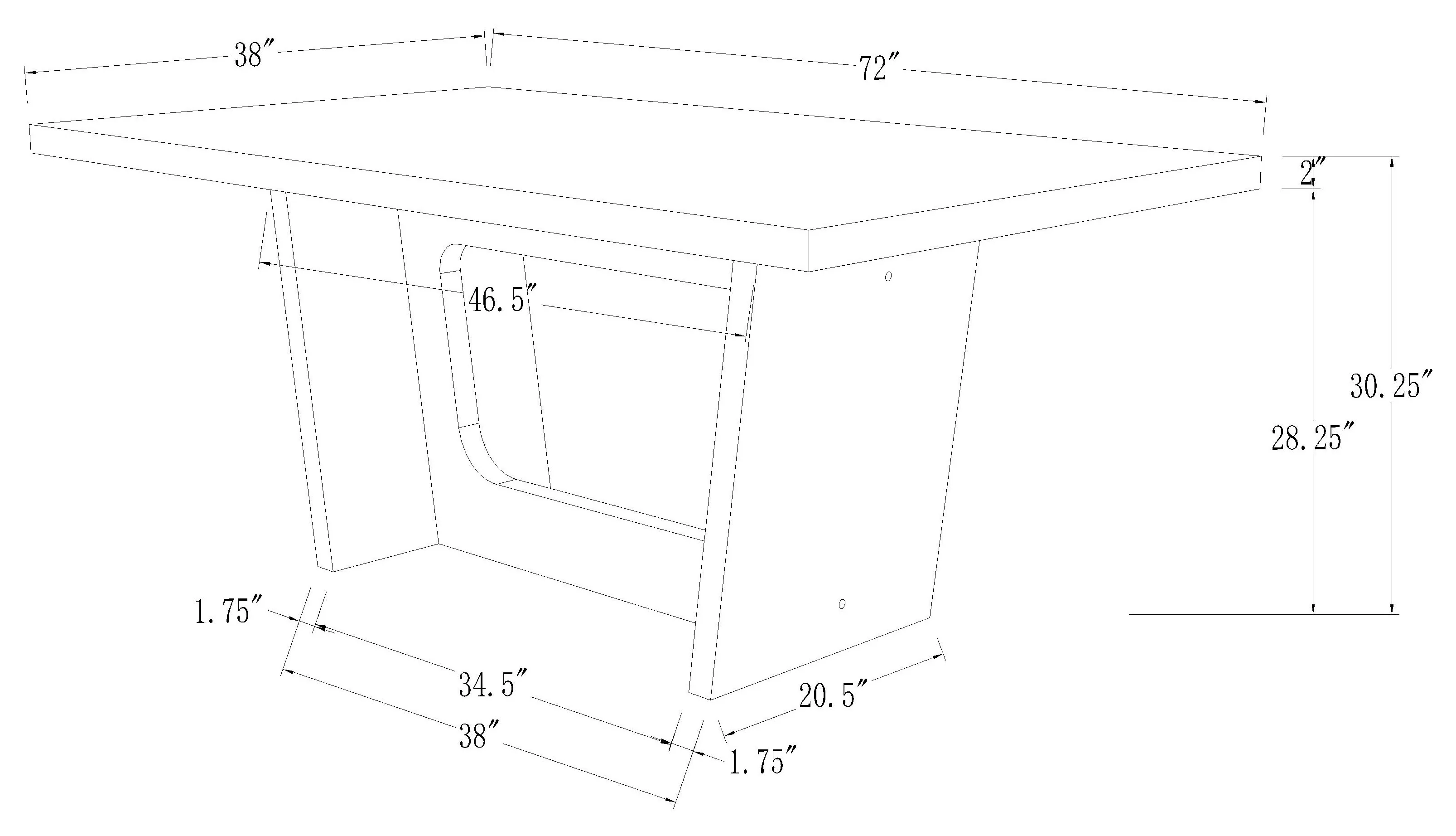 Osborne Dining Table - Image 7